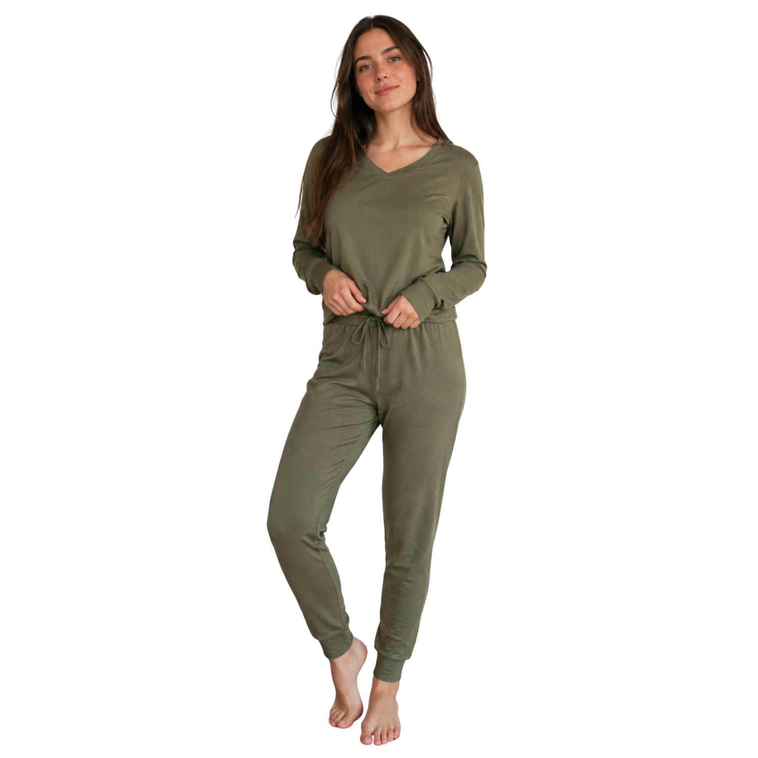 All Olive Women Manga Larga