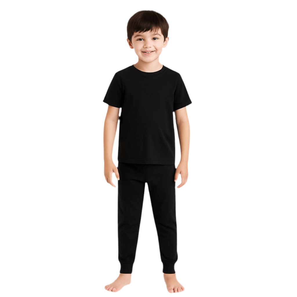 All Black Boys Manga Corta - Reset Loungewear