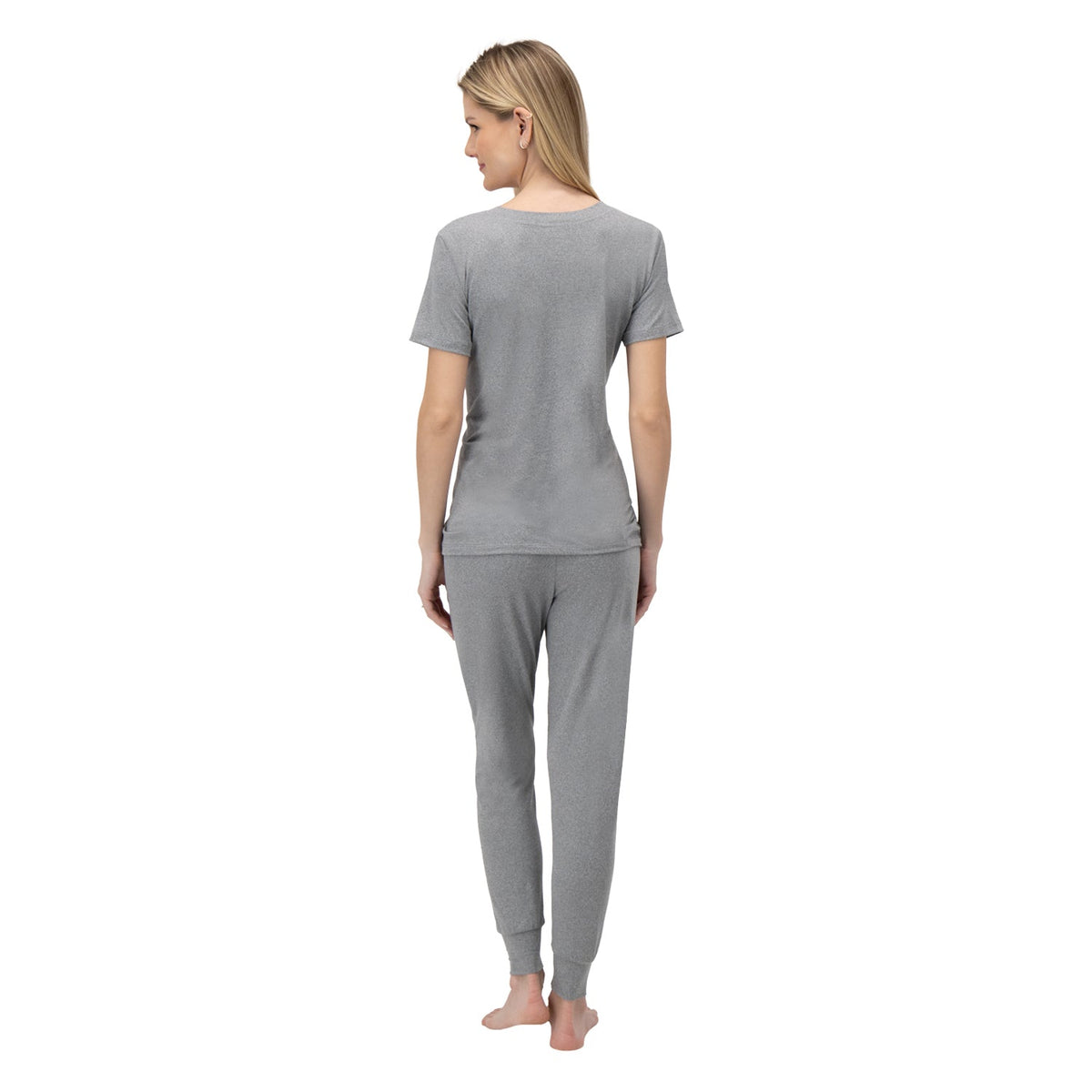 All Gray Women Manga Corta - Reset Loungewear