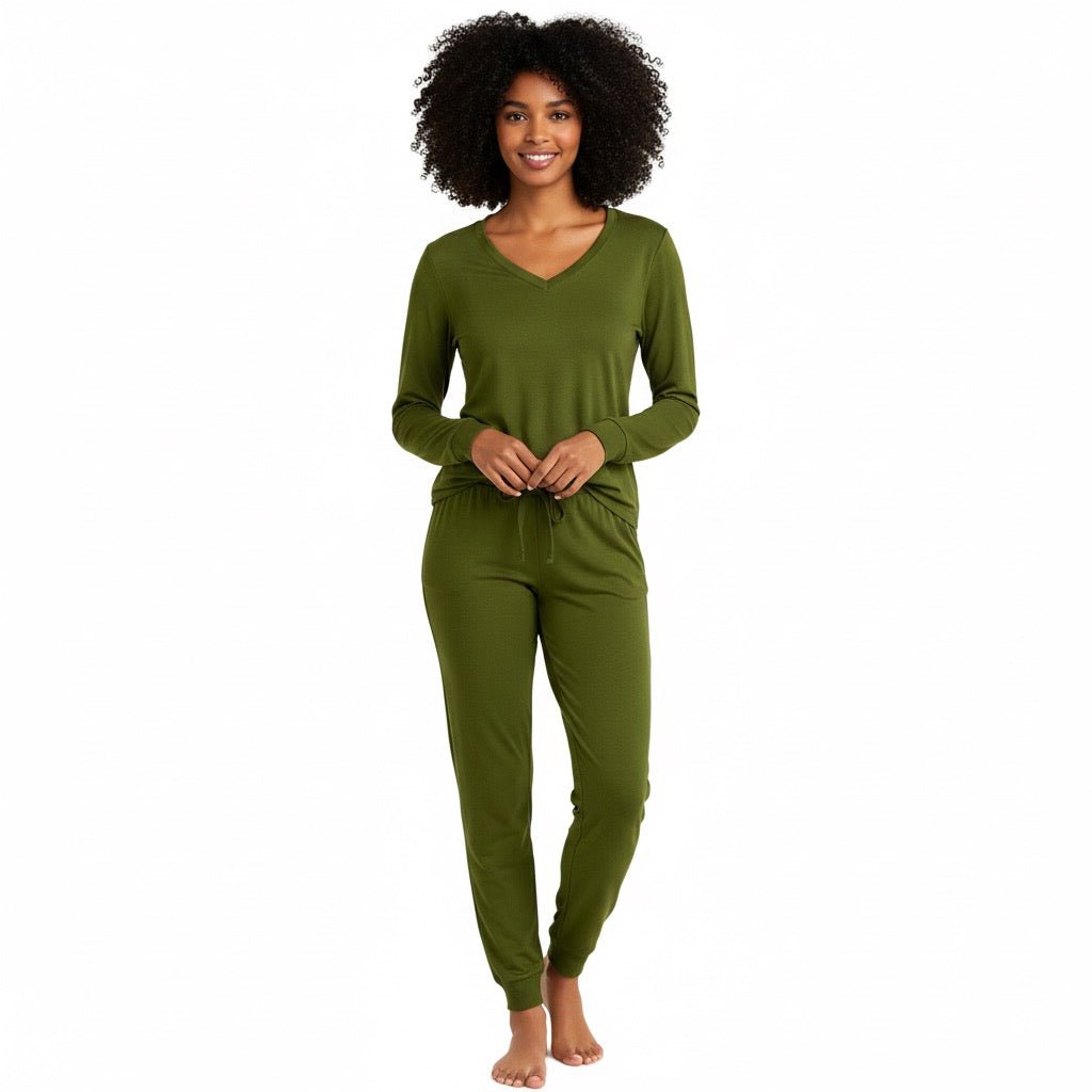 All Olive Women Manga Larga - Reset Loungewear