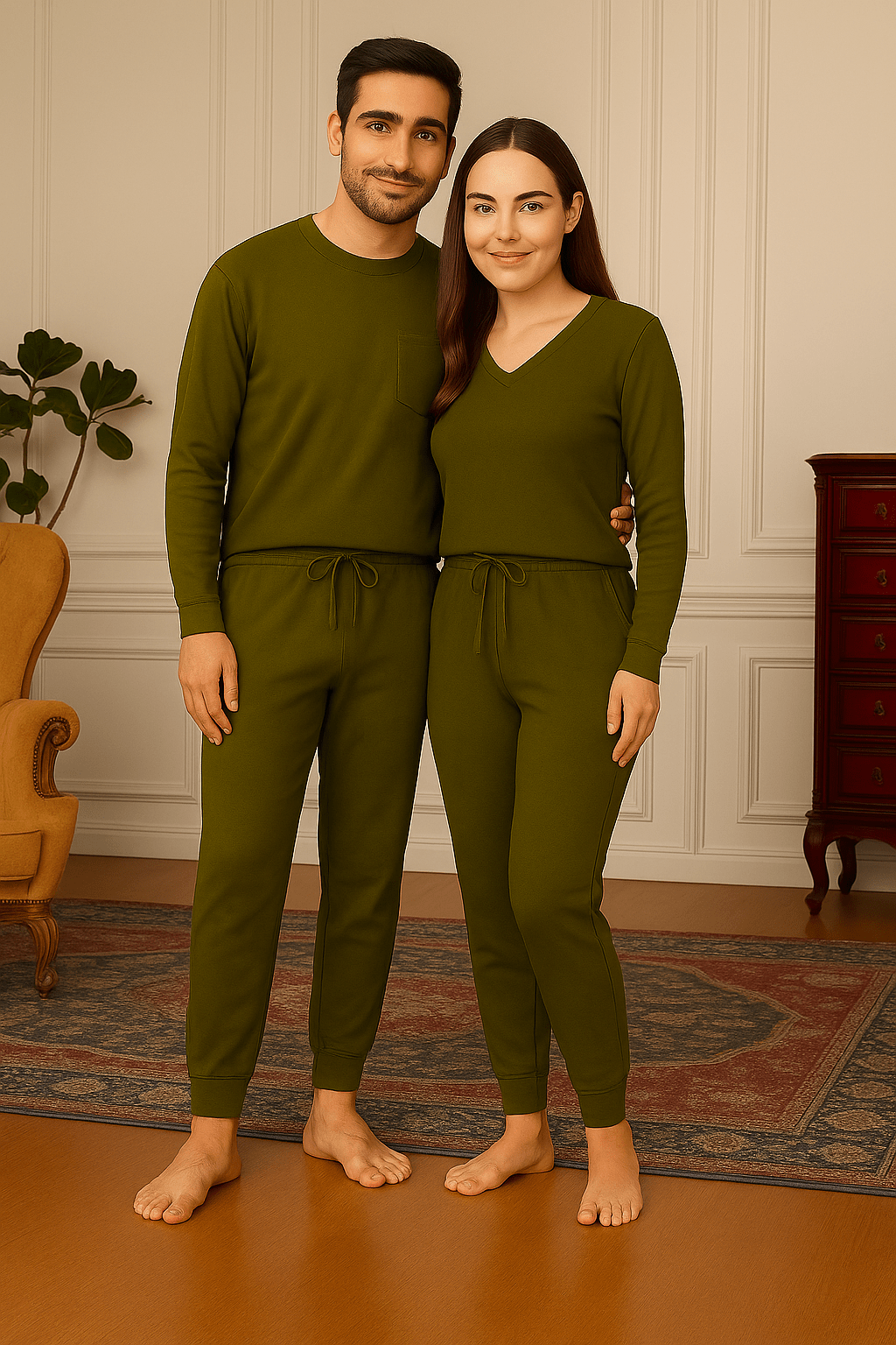 Bundle All Olive - Parejas - Reset Loungewear