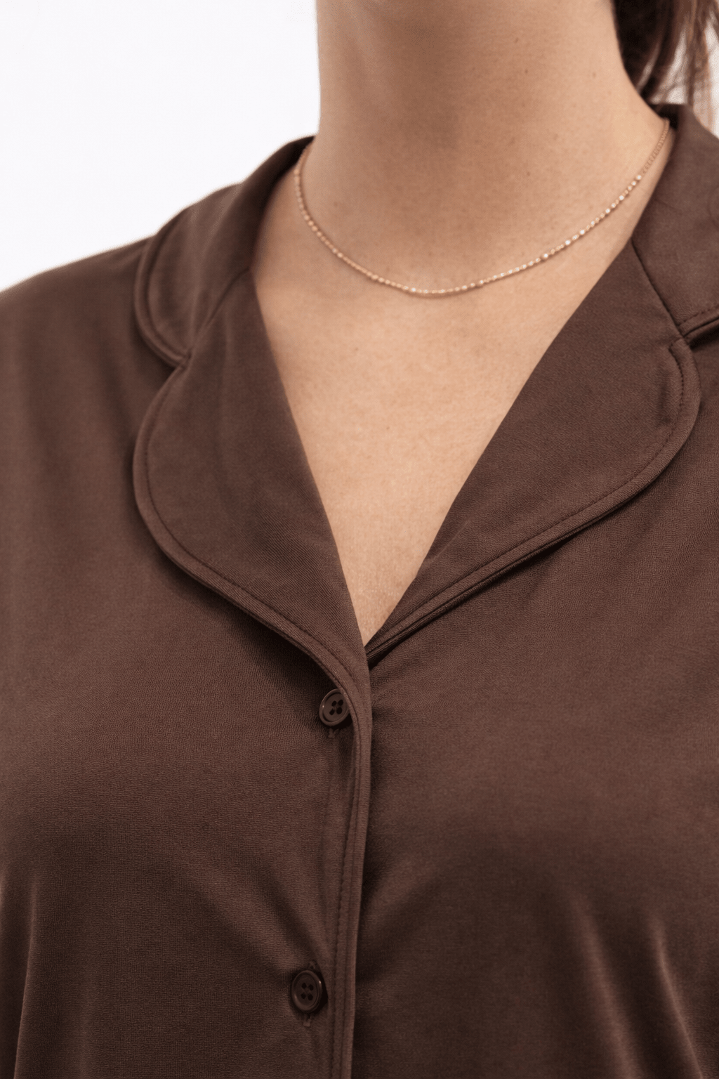 Cacao Button Set For Her - Reset Loungewear