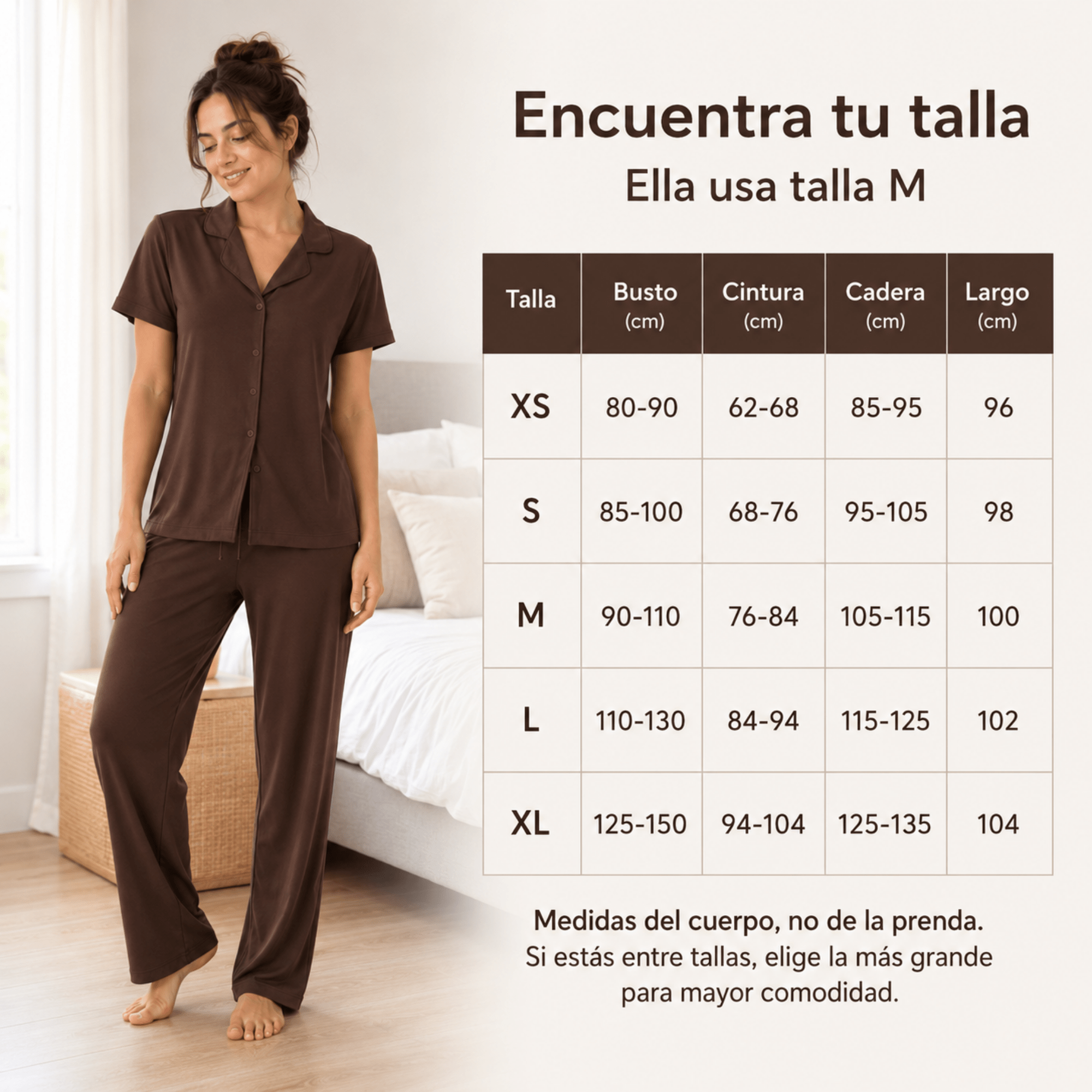 Cacao Button Set For Her - Reset Loungewear