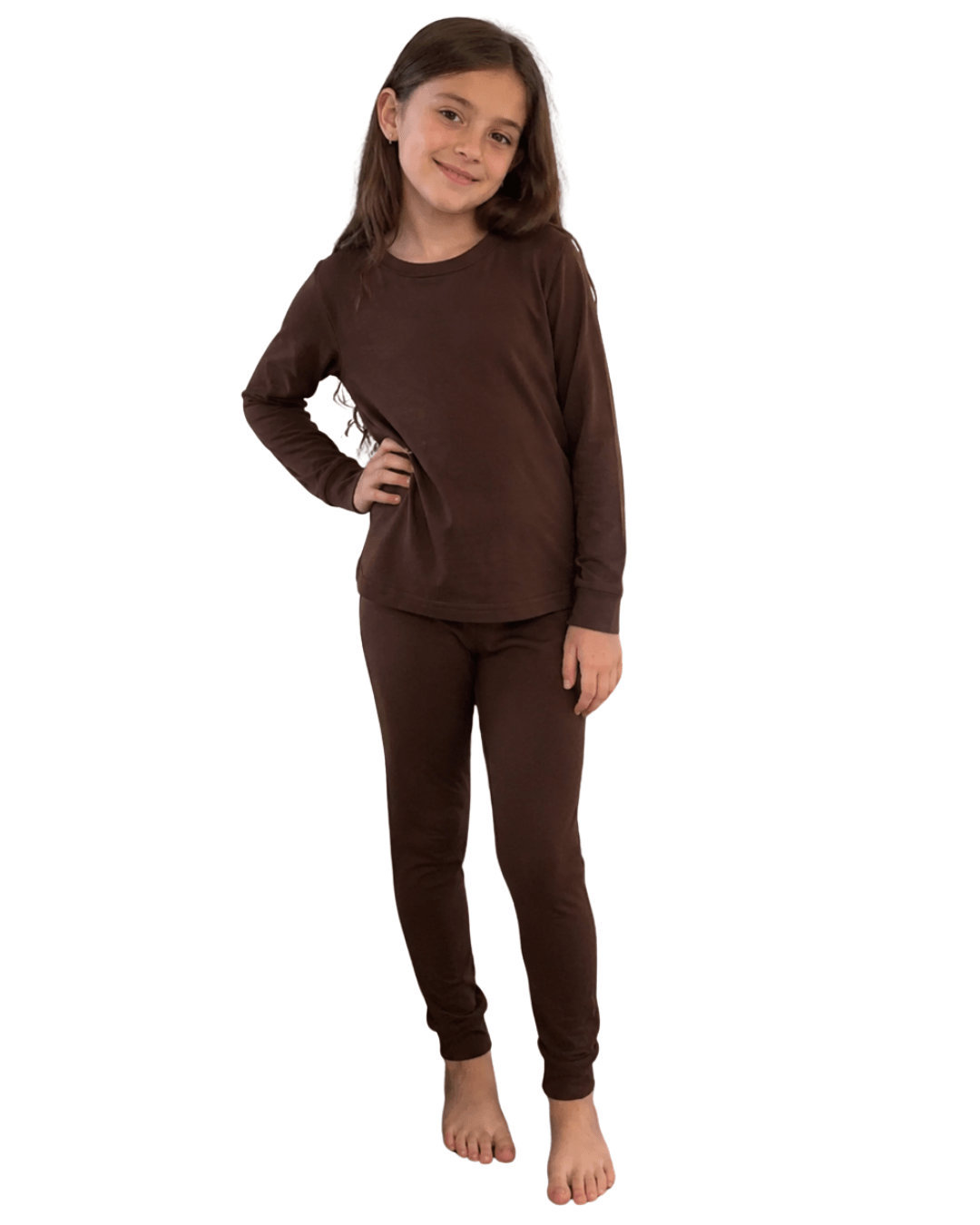 Cacao Dream Long Niña - Reset Loungewear