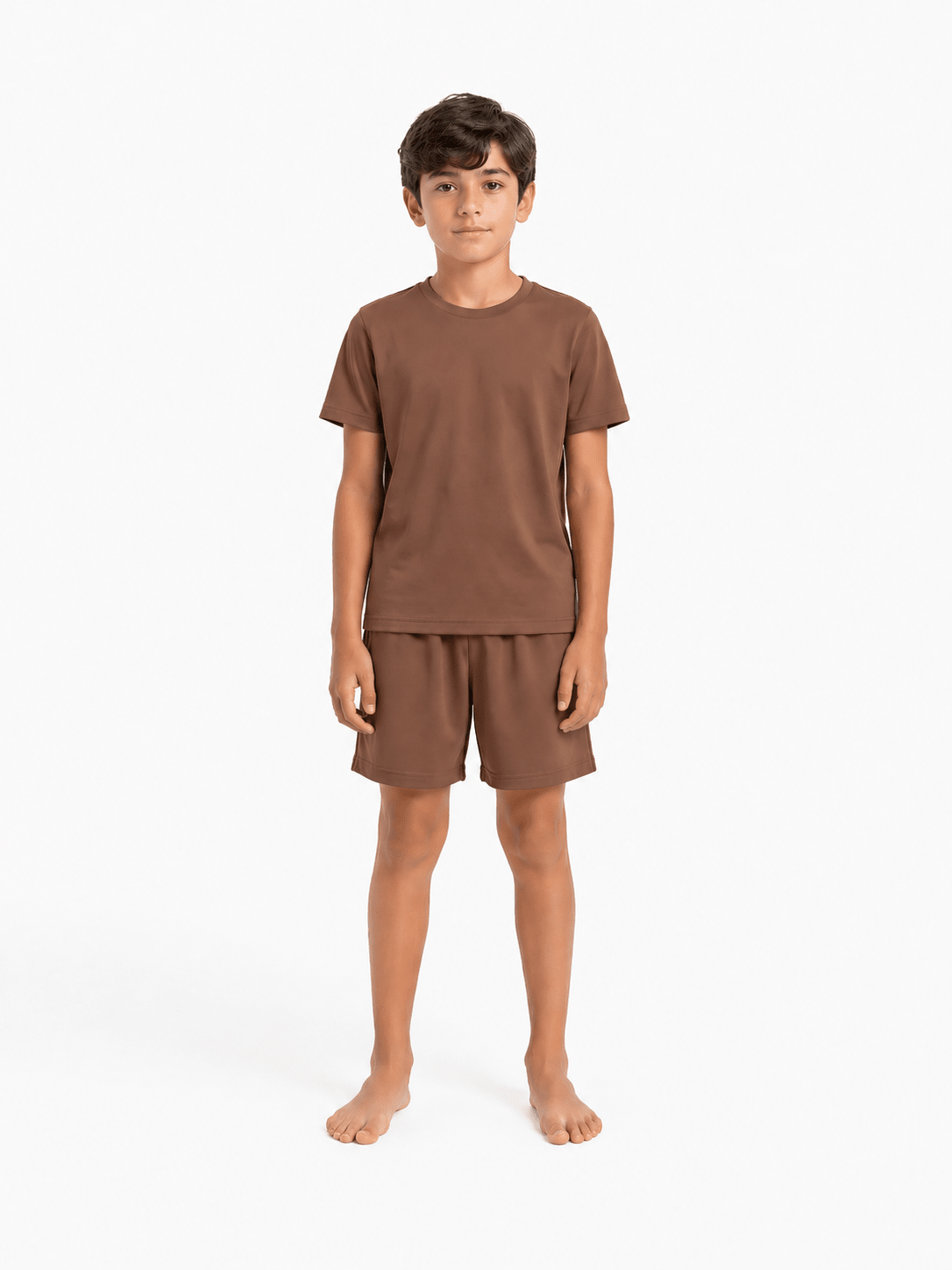 Cacao Dream Shorts Niño - Reset Loungewear