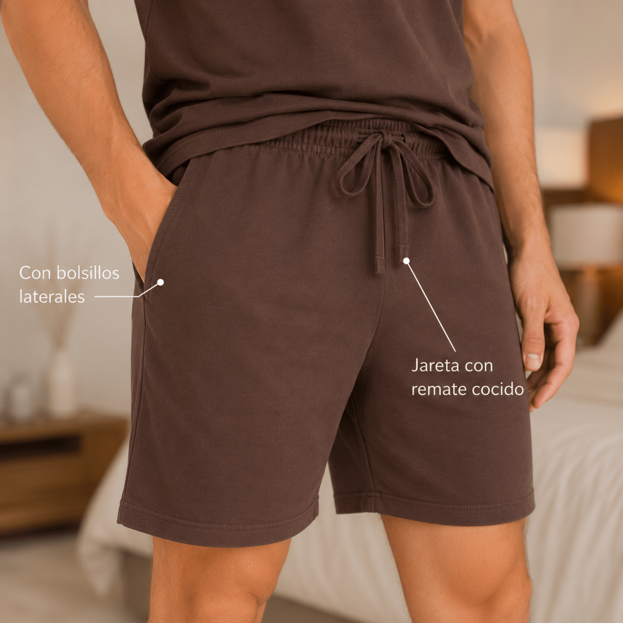 Cacao - Essential Set For Him - Reset Loungewear