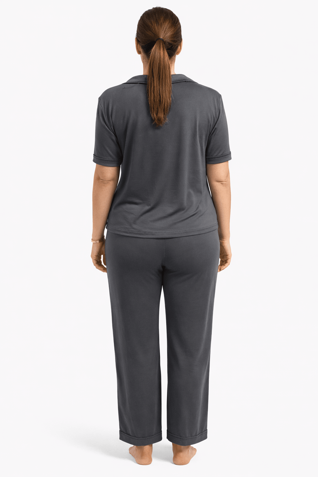 Carbon - Button Set For Her - Reset Loungewear