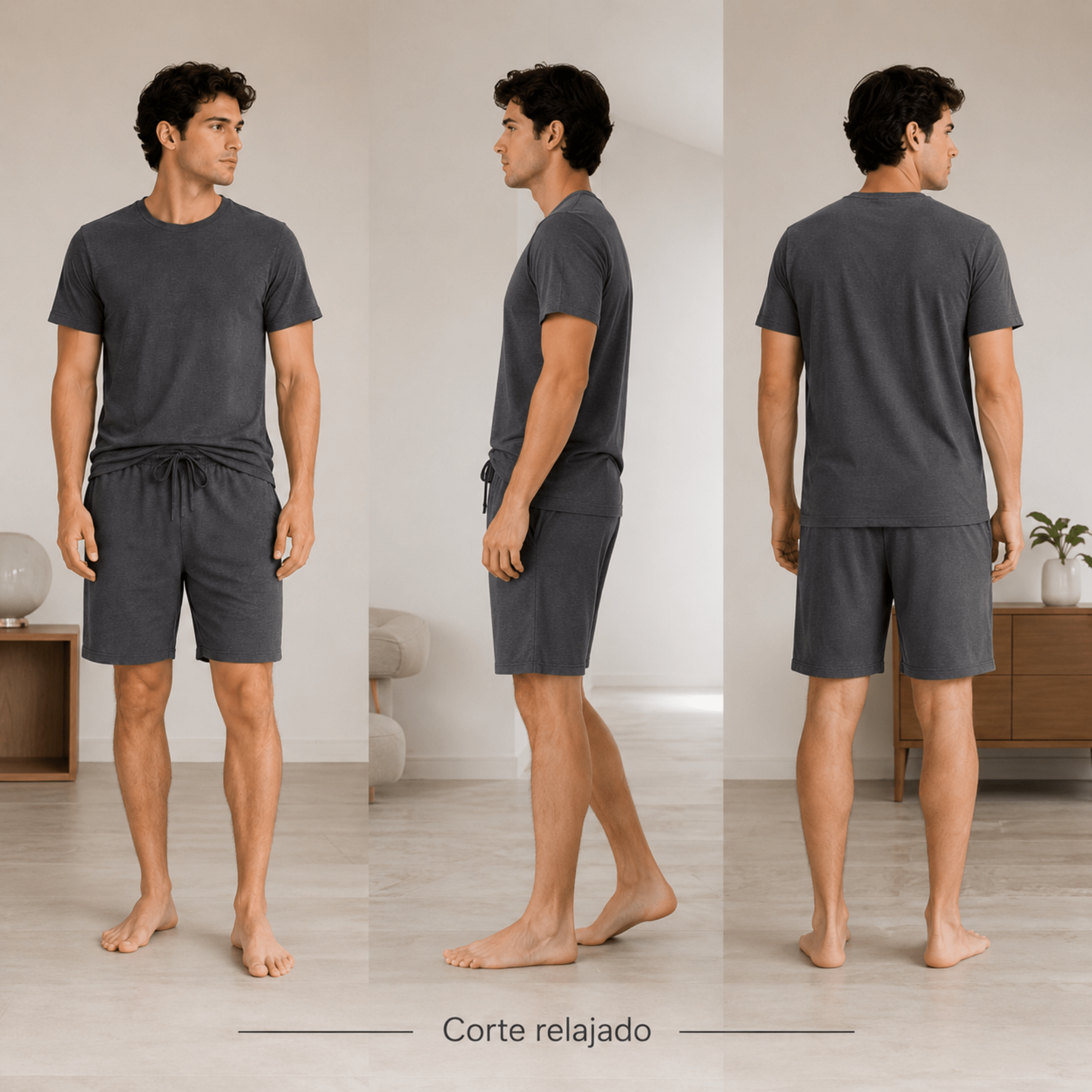 Carbon - Essential Set For Him - Reset Loungewear