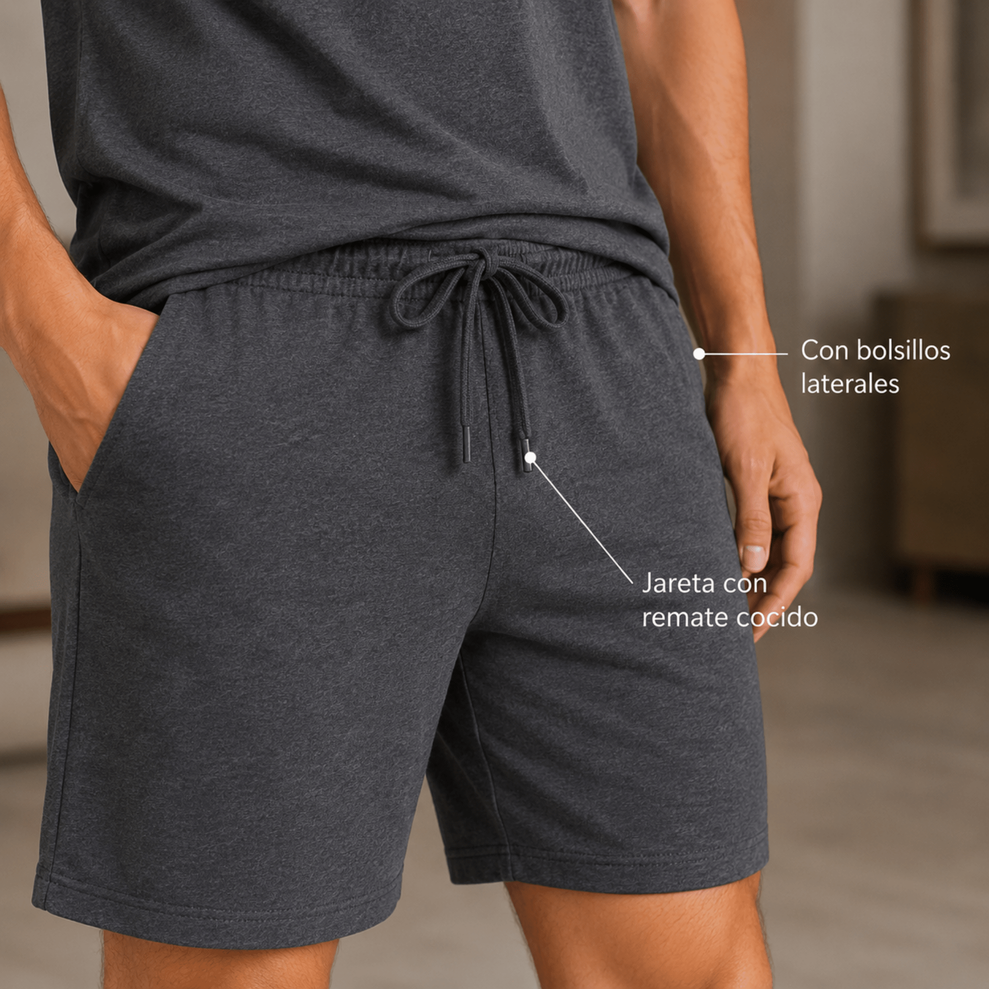 Carbon - Essential Set For Him - Reset Loungewear