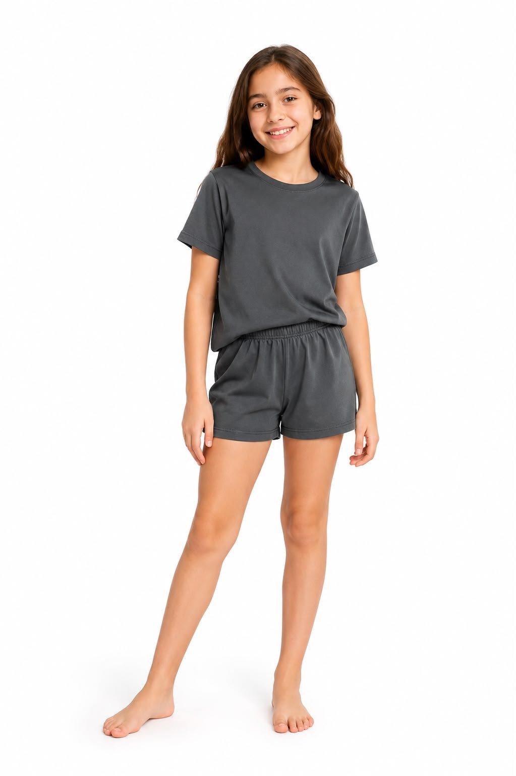 Carbon Essentials Shorts Niña - Reset Loungewear