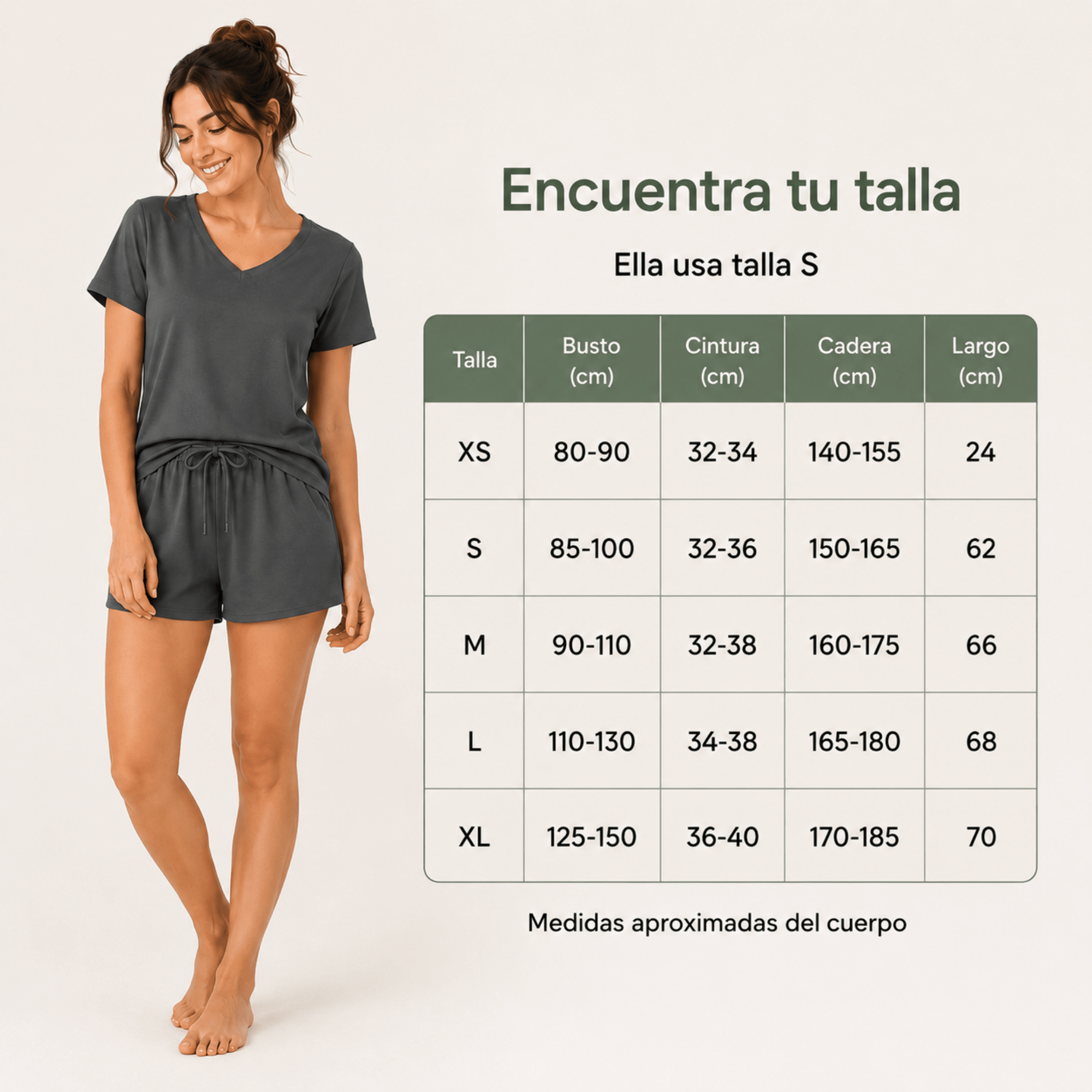 Carbon Shorts For Her - Reset Loungewear