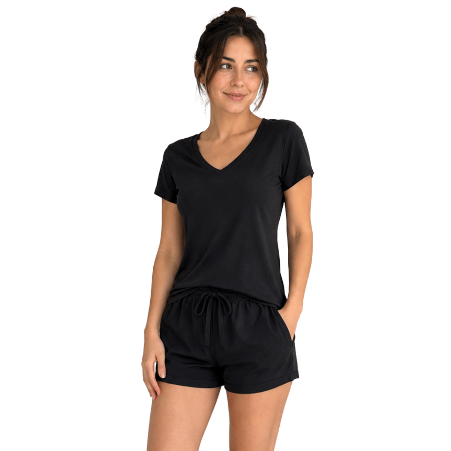 Chill Out Short Black - Reset Loungewear