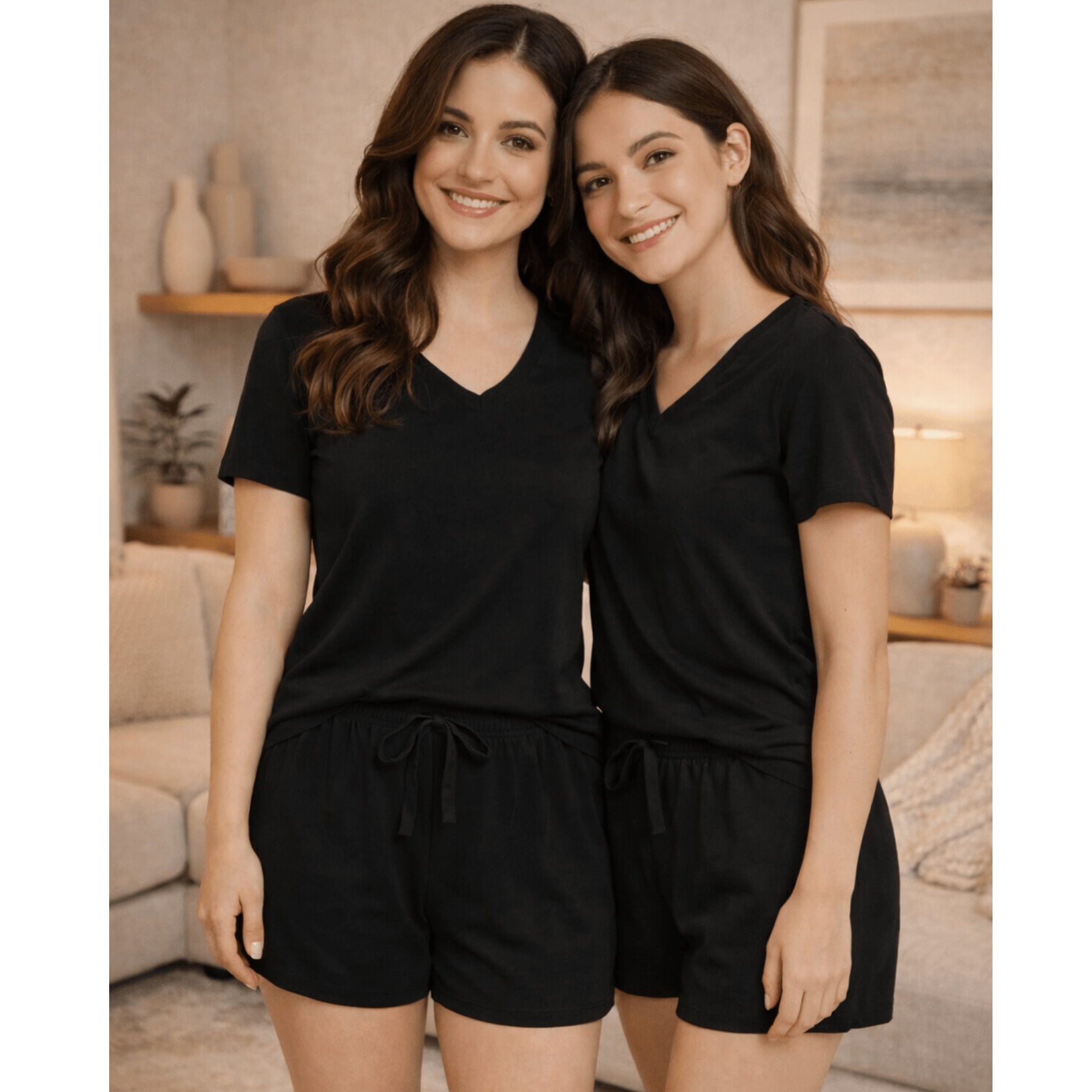 Chill Out Short Black - Reset Loungewear