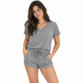 Chill Out Short Light Grey - Reset Loungewear