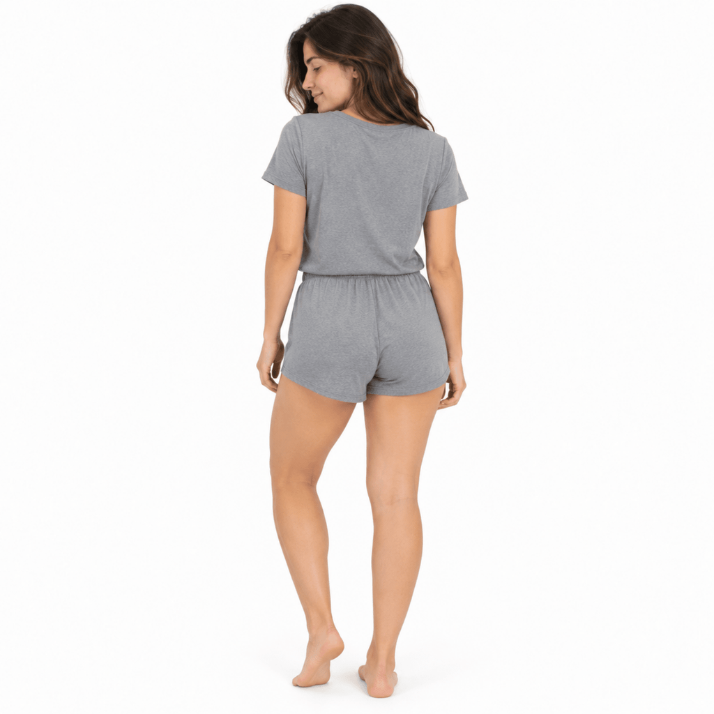 Chill Out Short Light Grey - Reset Loungewear