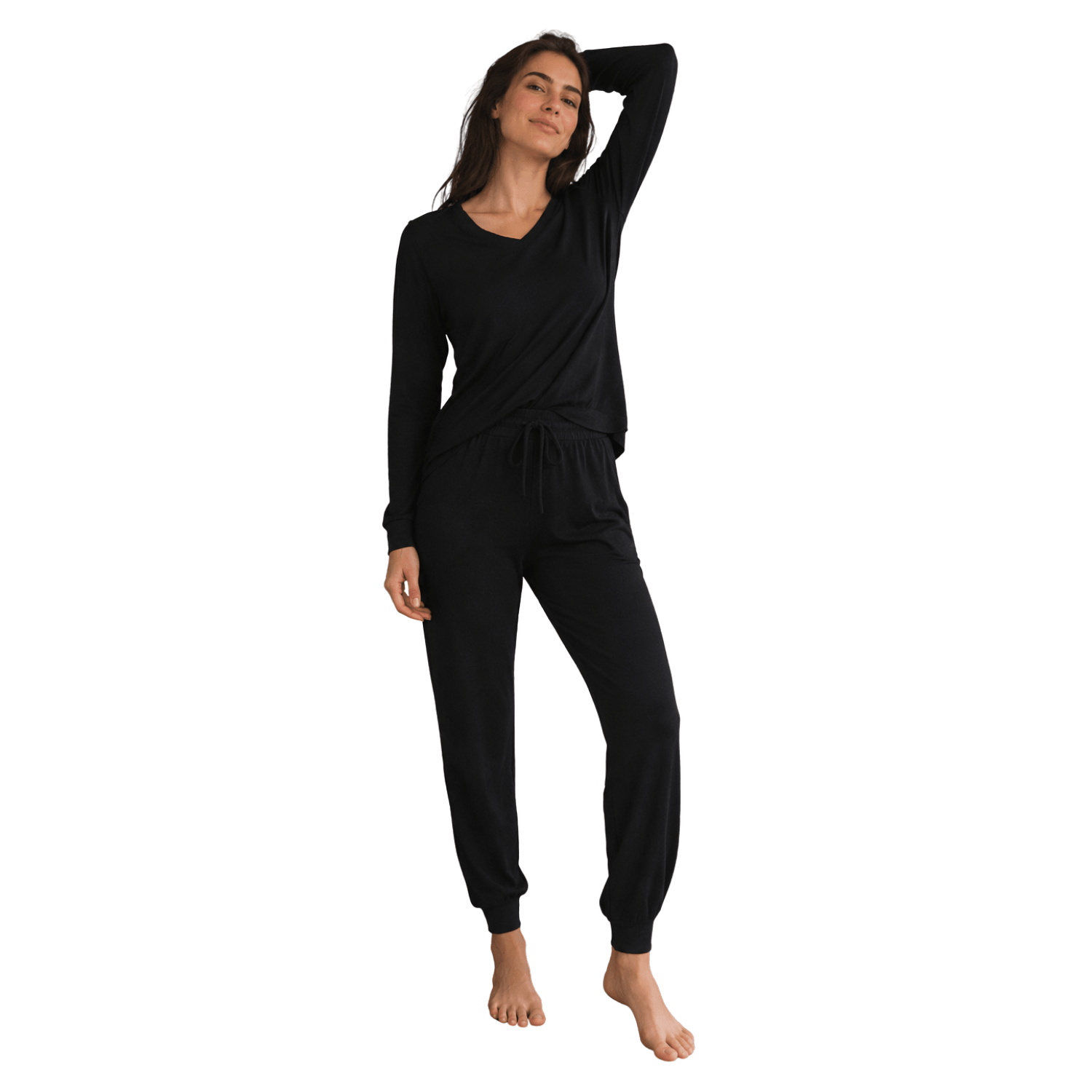 Classic Black Women Manga Larga - Reset Loungewear