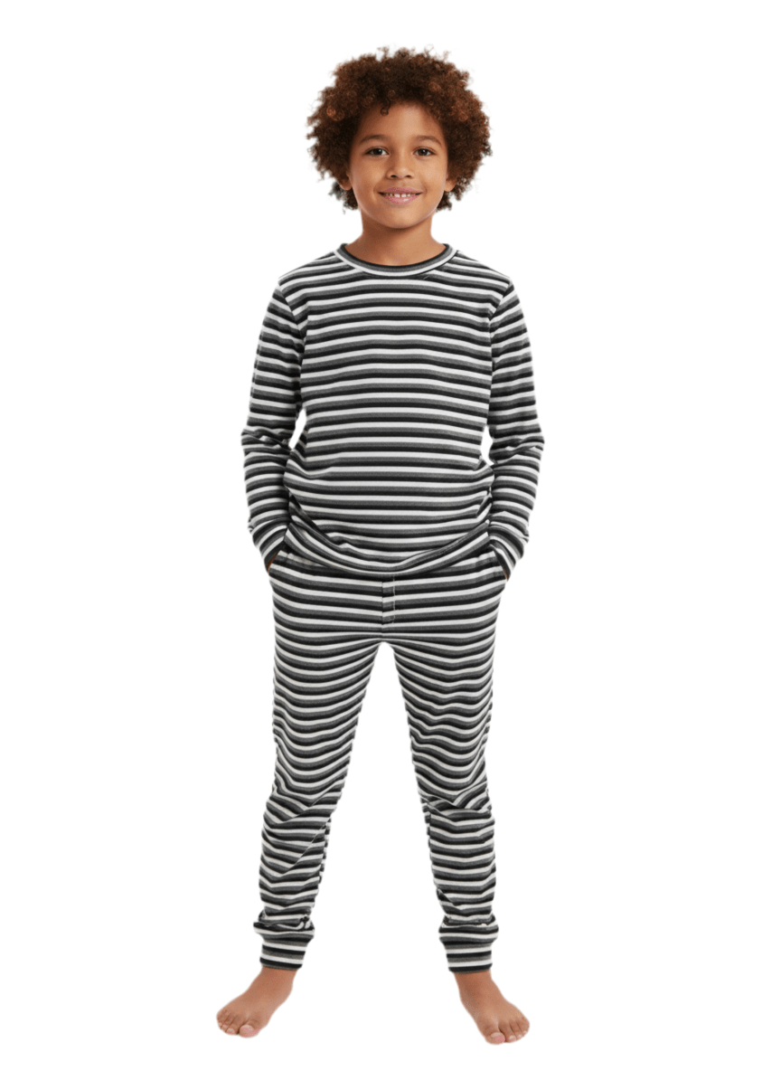 Cozy Stripes Midnight Kids - Reset Loungewear