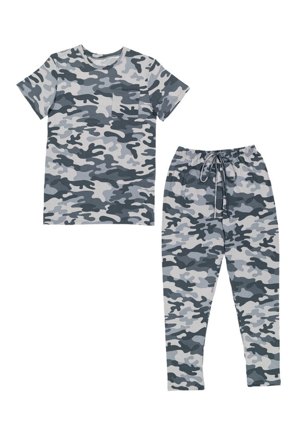 Army Gray Men Pantalon