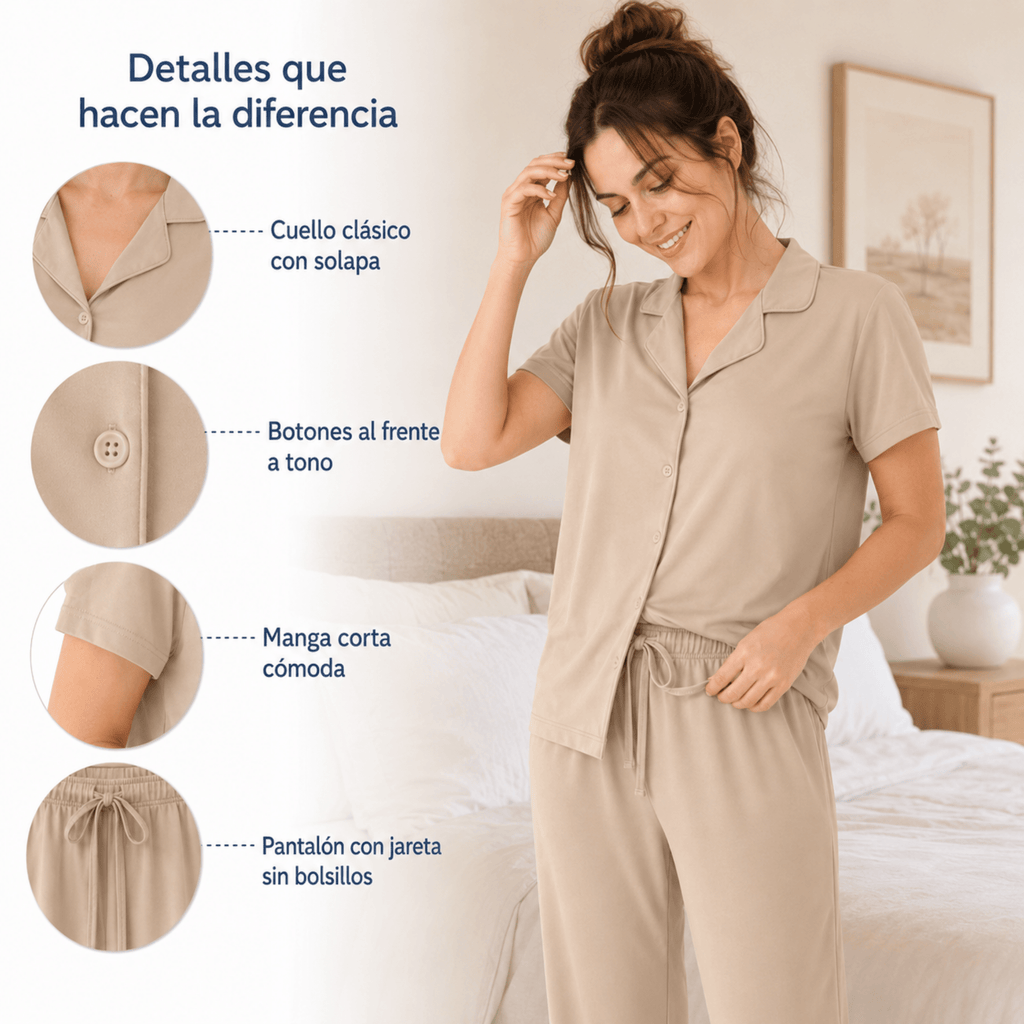 Dune - Button Set For Her - Reset Loungewear