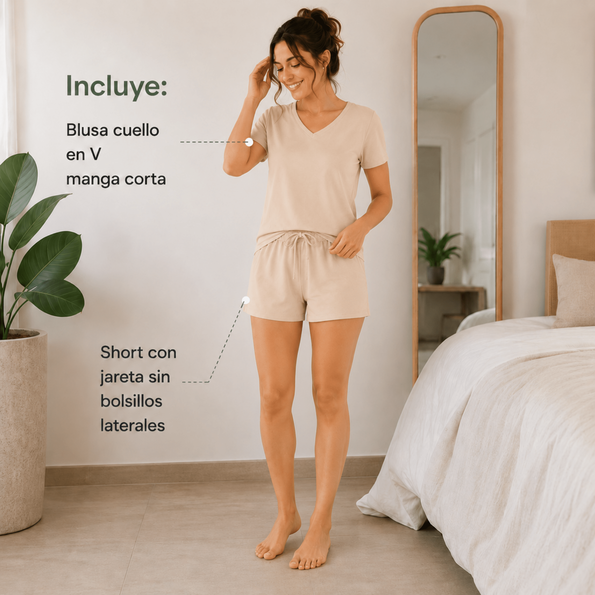 Dune Shorts For Her - Reset Loungewear
