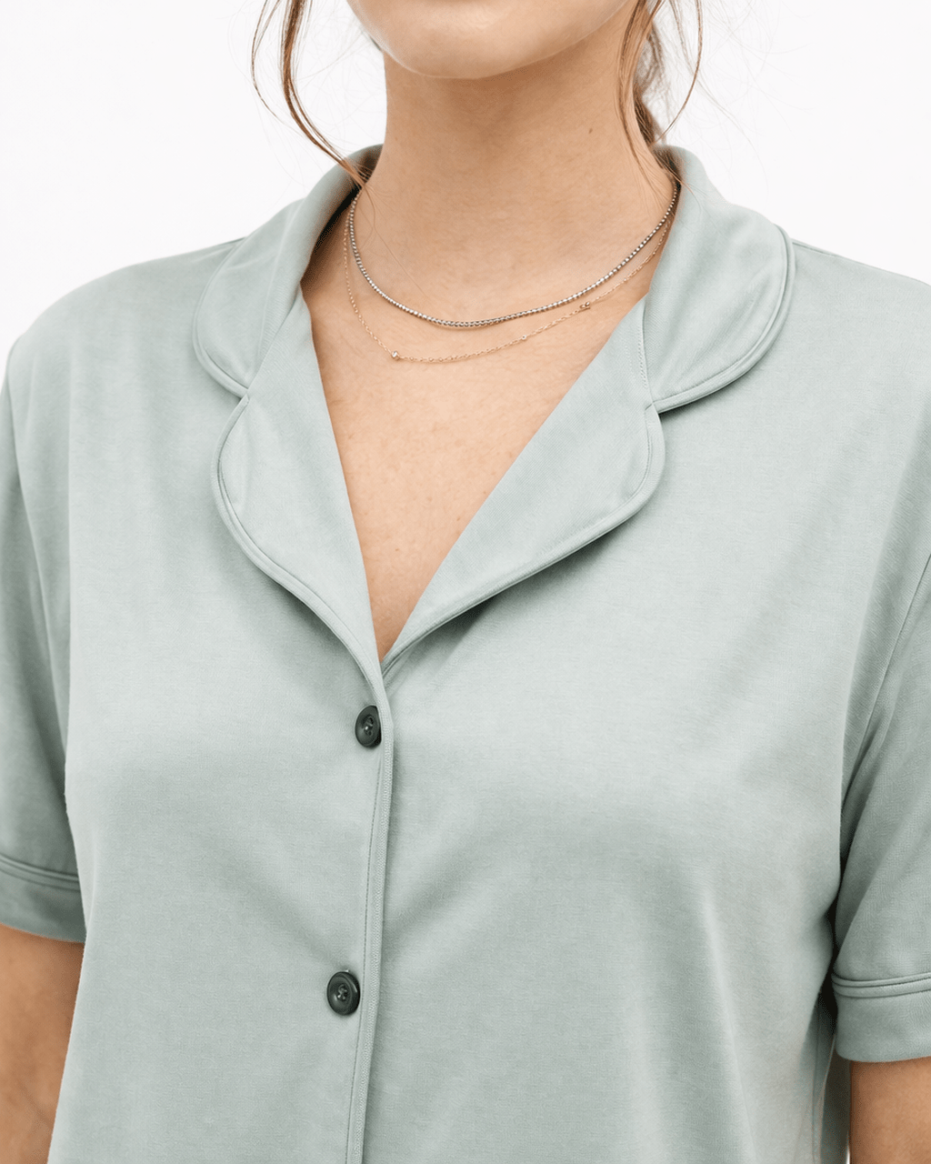 Eucalyptus - Button Set For Her - Reset Loungewear