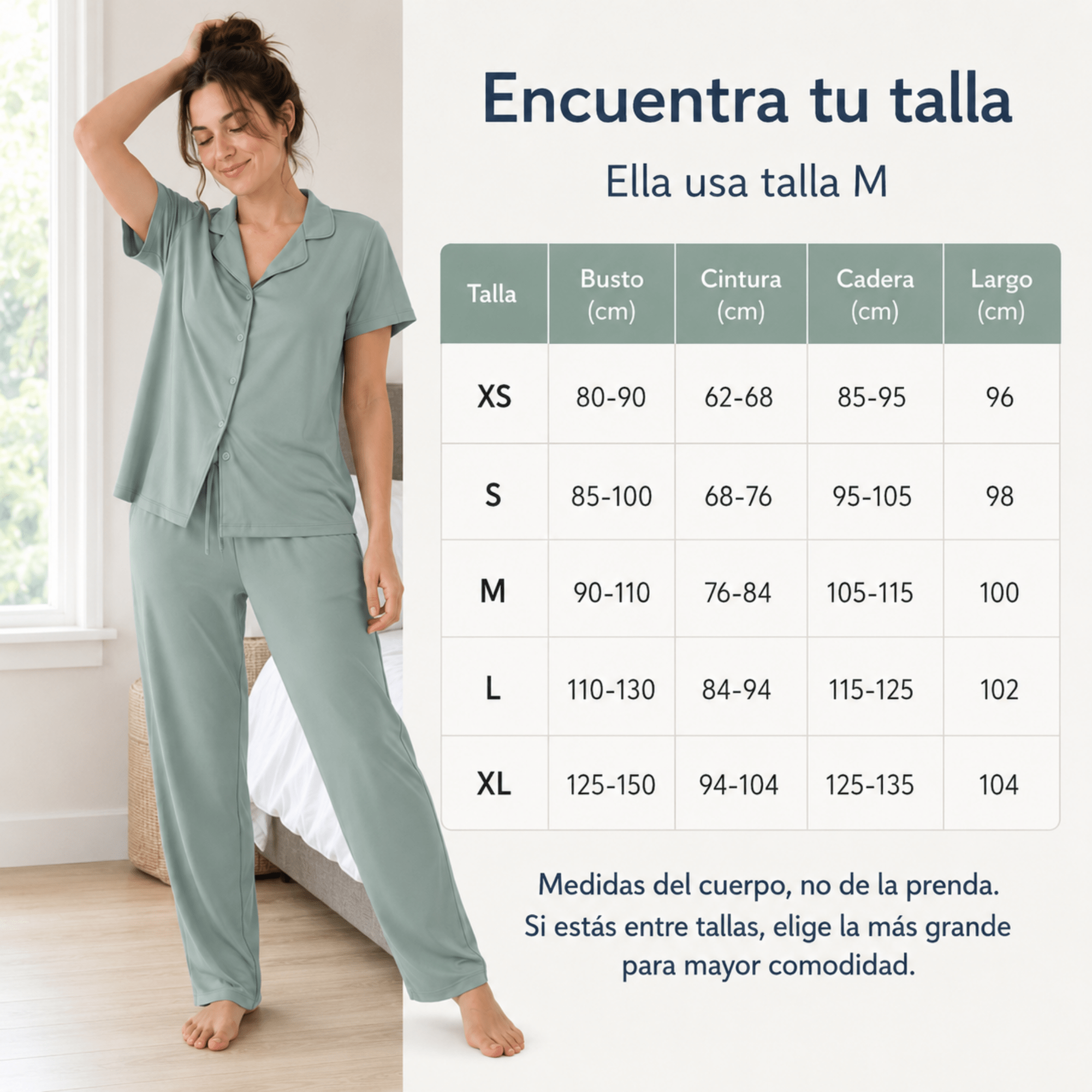Eucalyptus - Button Set For Her - Reset Loungewear