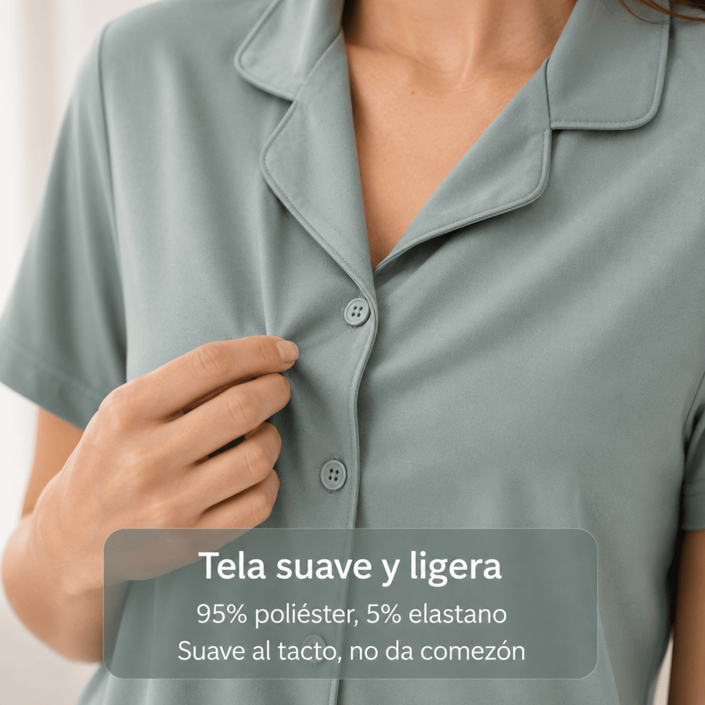 Eucalyptus - Button Set For Her - Reset Loungewear