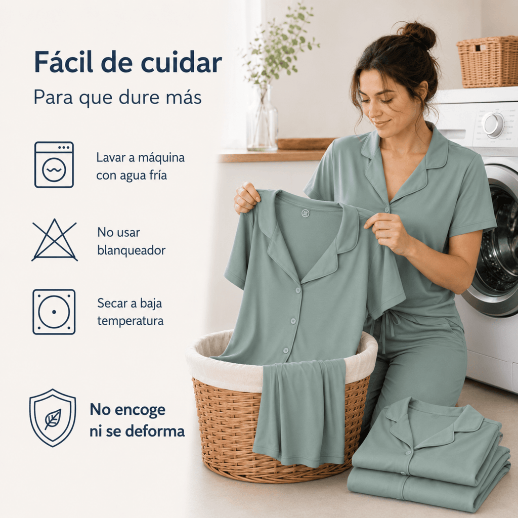 Eucalyptus - Button Set For Her - Reset Loungewear