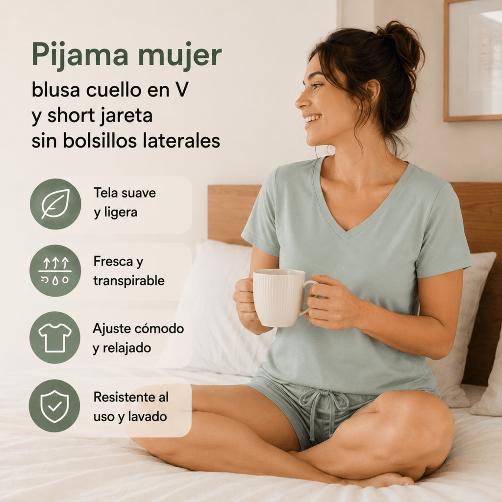 Eucalyptus Shorts For Her - Reset Loungewear