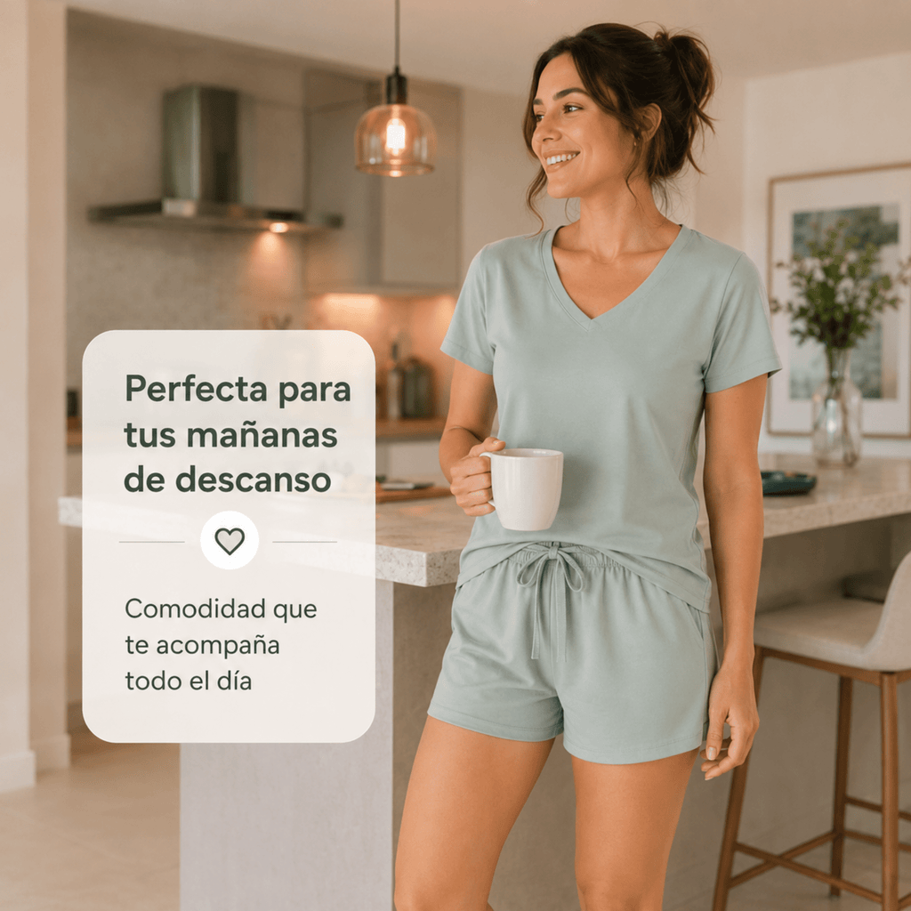 Eucalyptus Shorts For Her - Reset Loungewear