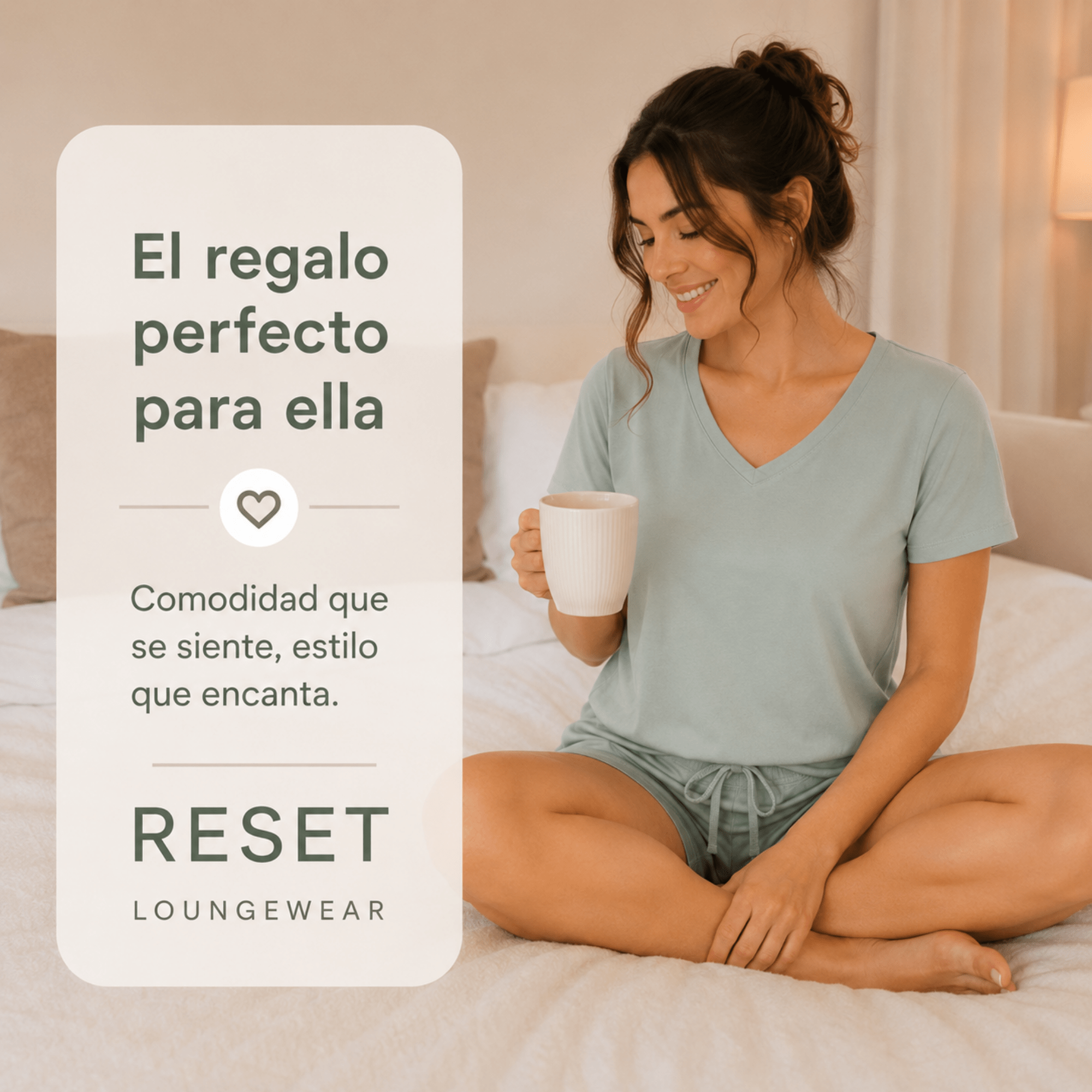 Eucalyptus Shorts For Her - Reset Loungewear