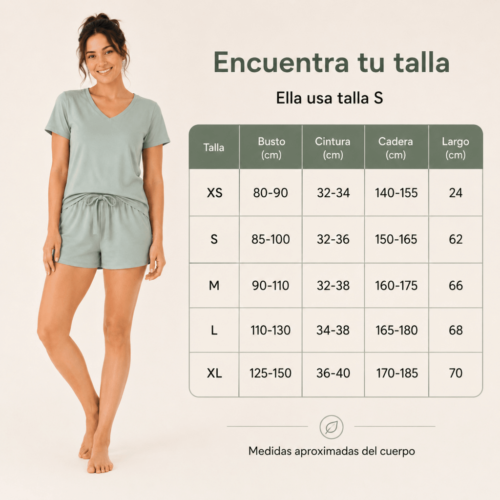 Eucalyptus Shorts For Her - Reset Loungewear