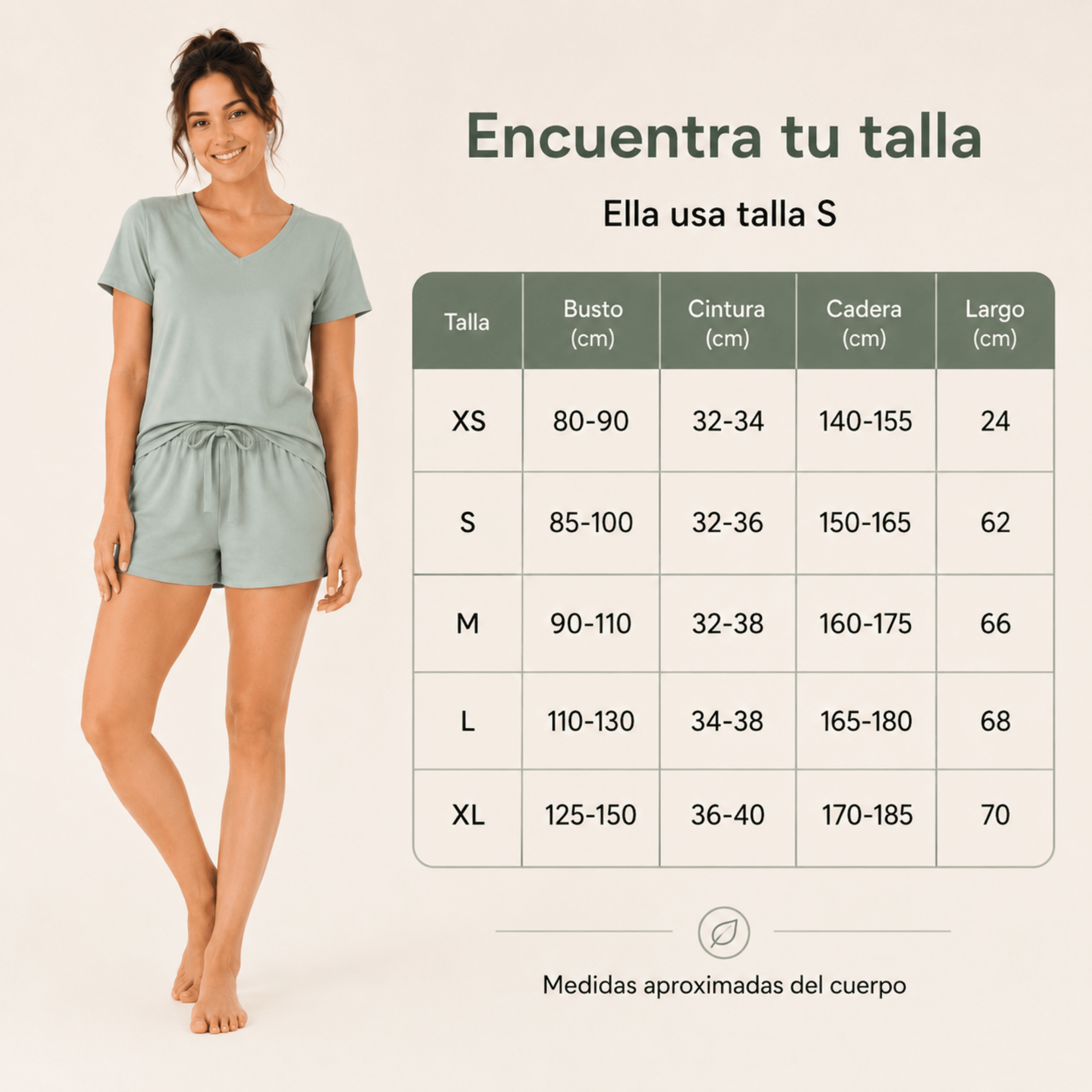 Eucalyptus Shorts For Her - Reset Loungewear