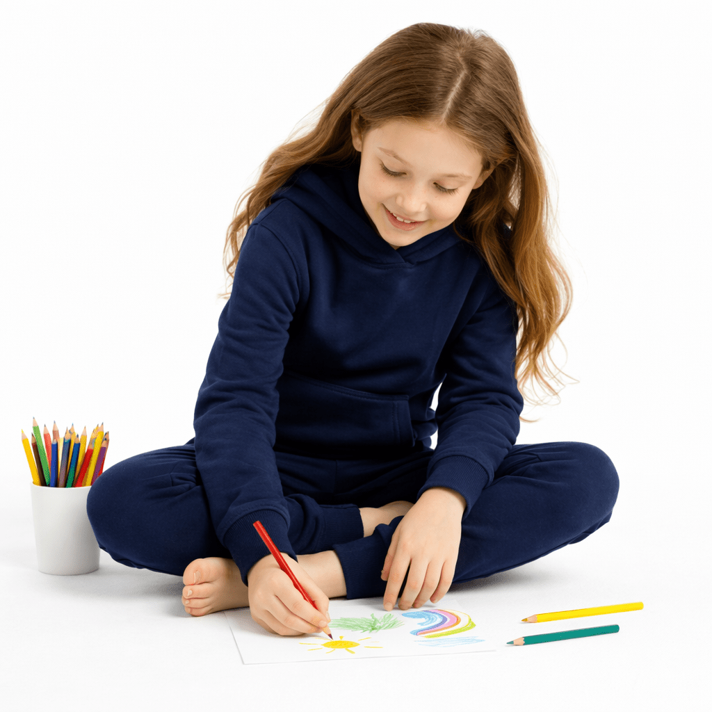 Everyday Essentials Navy niña - Reset Loungewear