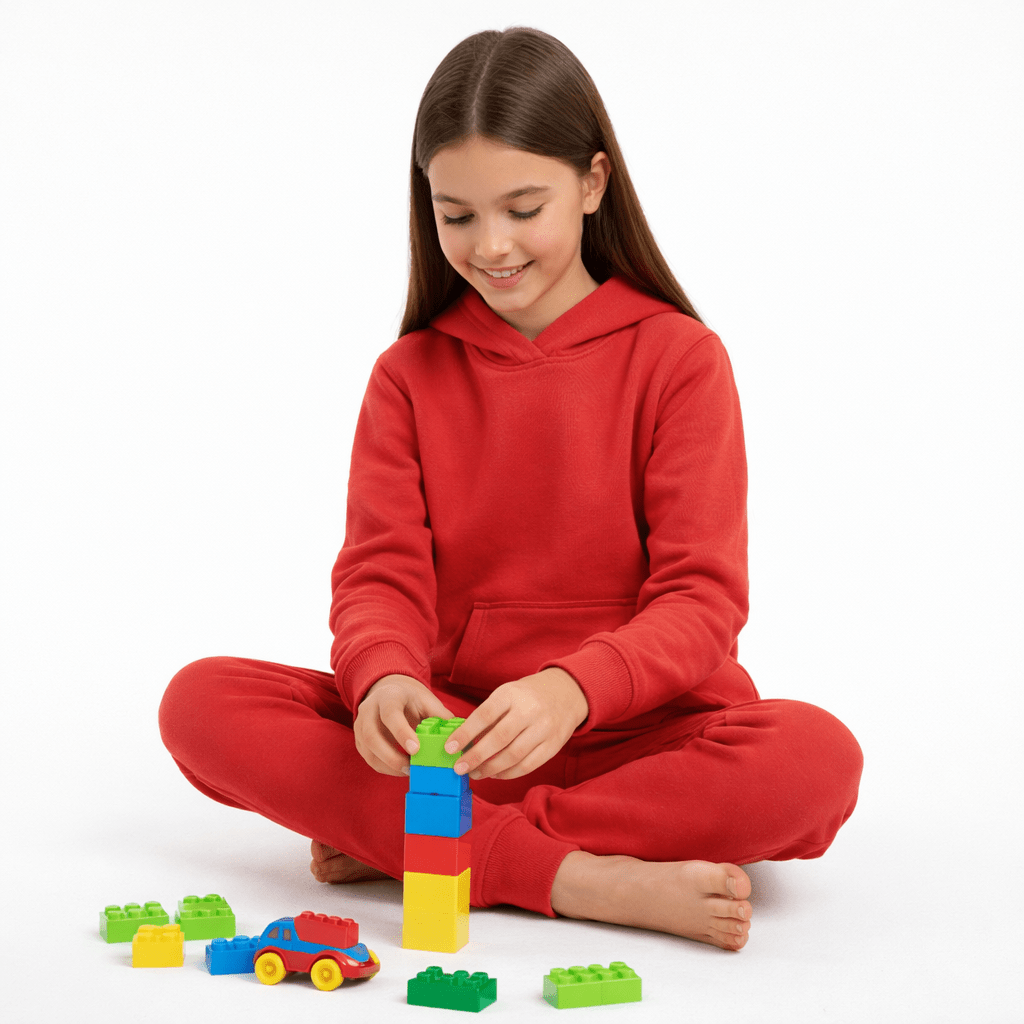 Everyday Essentials Red niña - Reset Loungewear