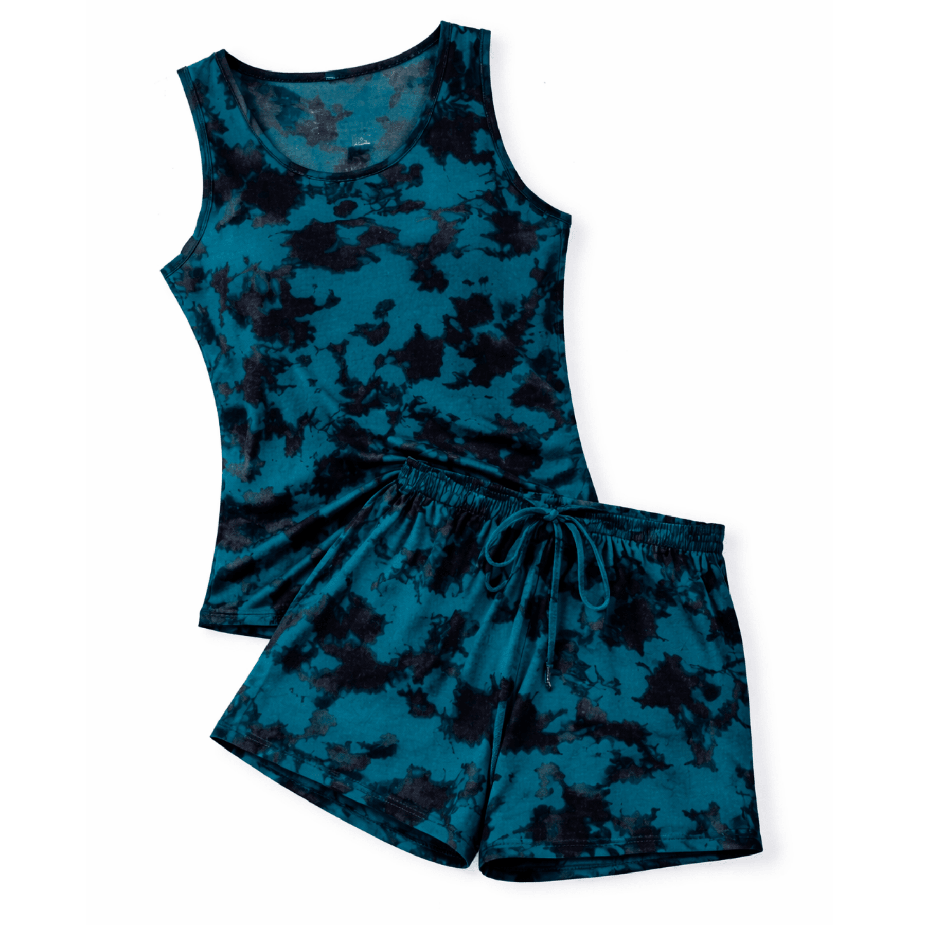 Forest Tie - Dye Women Short Sin Manga - Reset Loungewear