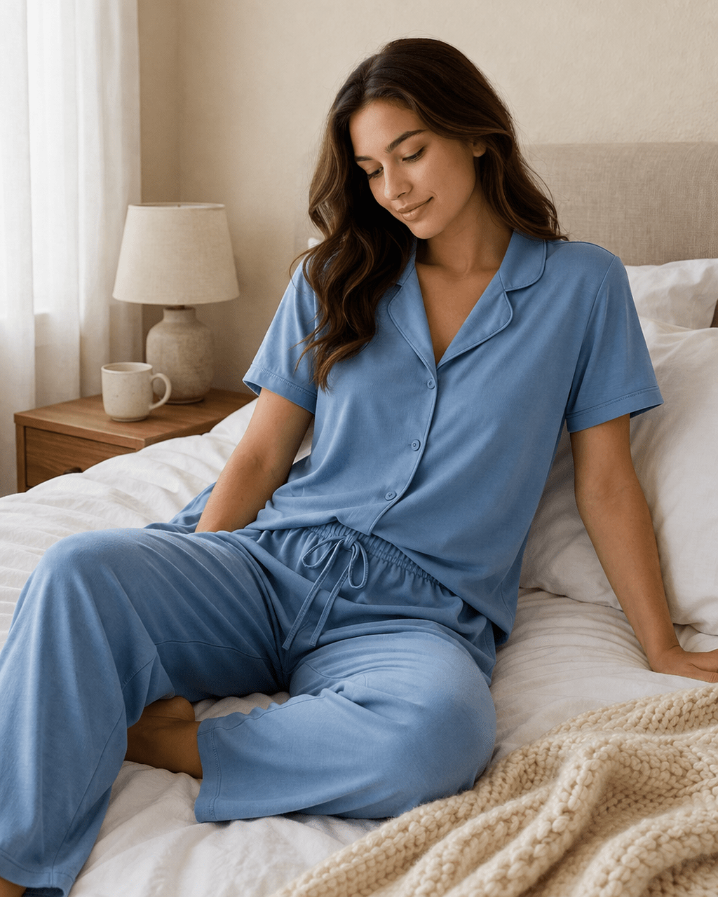 Lagoon - Button Set For Her - Reset Loungewear