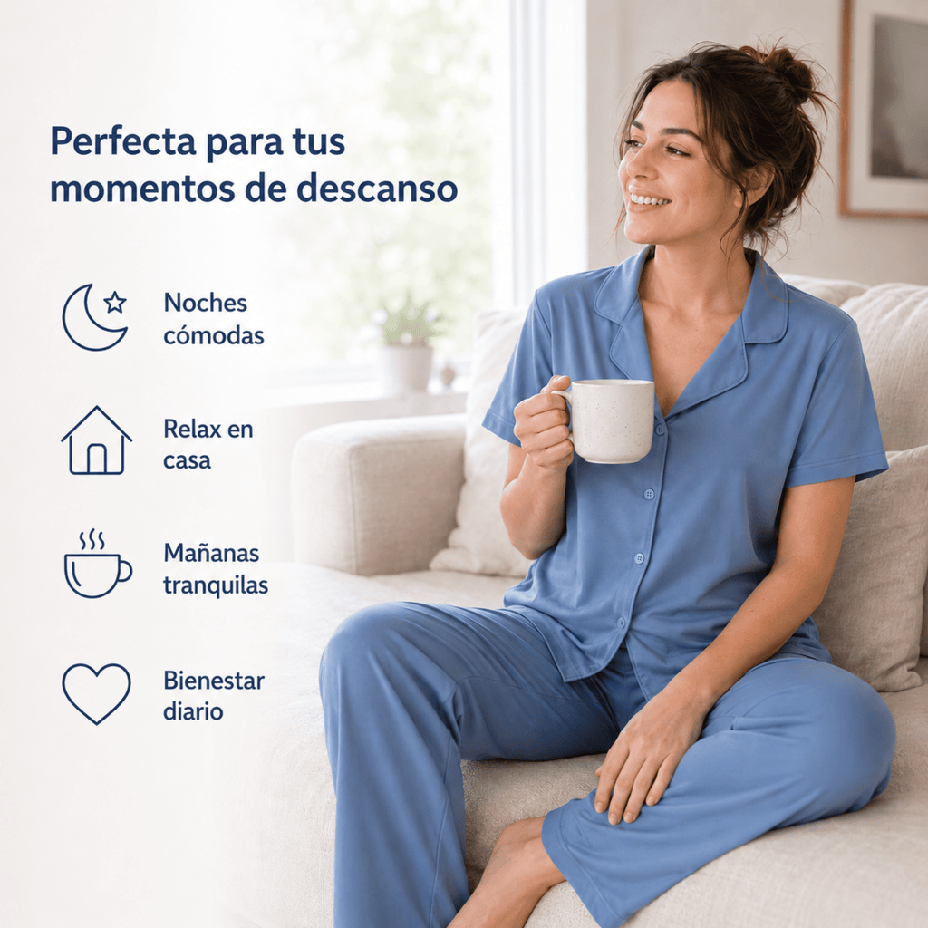 Lagoon - Button Set For Her - Reset Loungewear