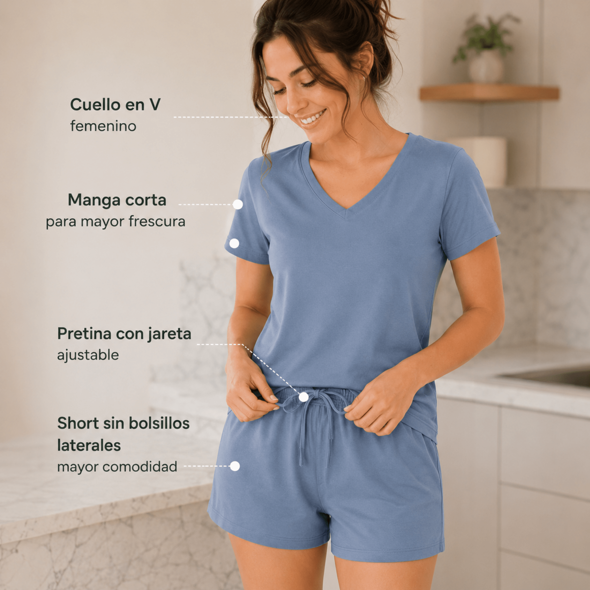 Lagoon Shorts For Her - Reset Loungewear