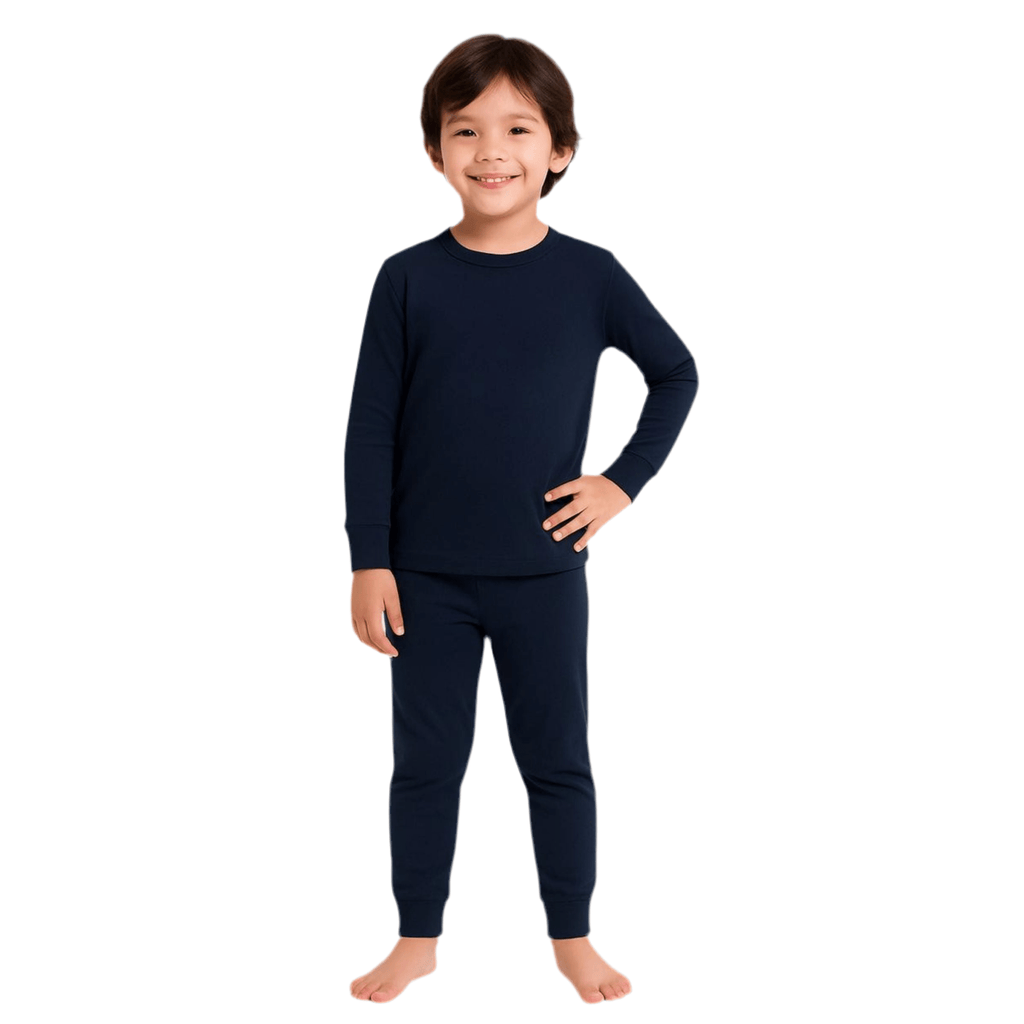 Navy Boys Manga Larga - Reset Loungewear