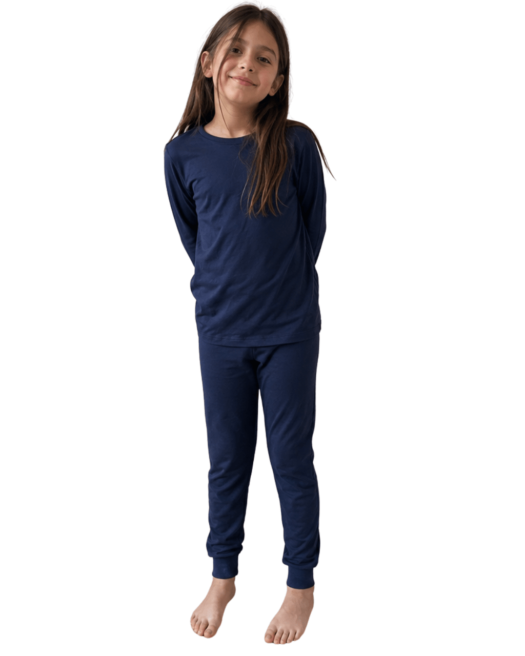 Navy Girls Manga Larga - Reset Loungewear