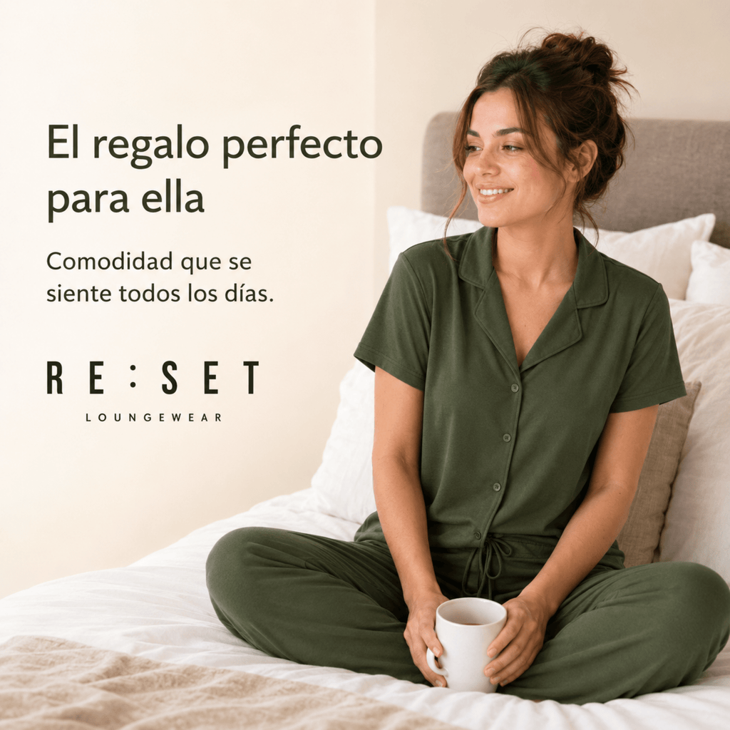 Olive-Button Set For Her - Reset Loungewear
