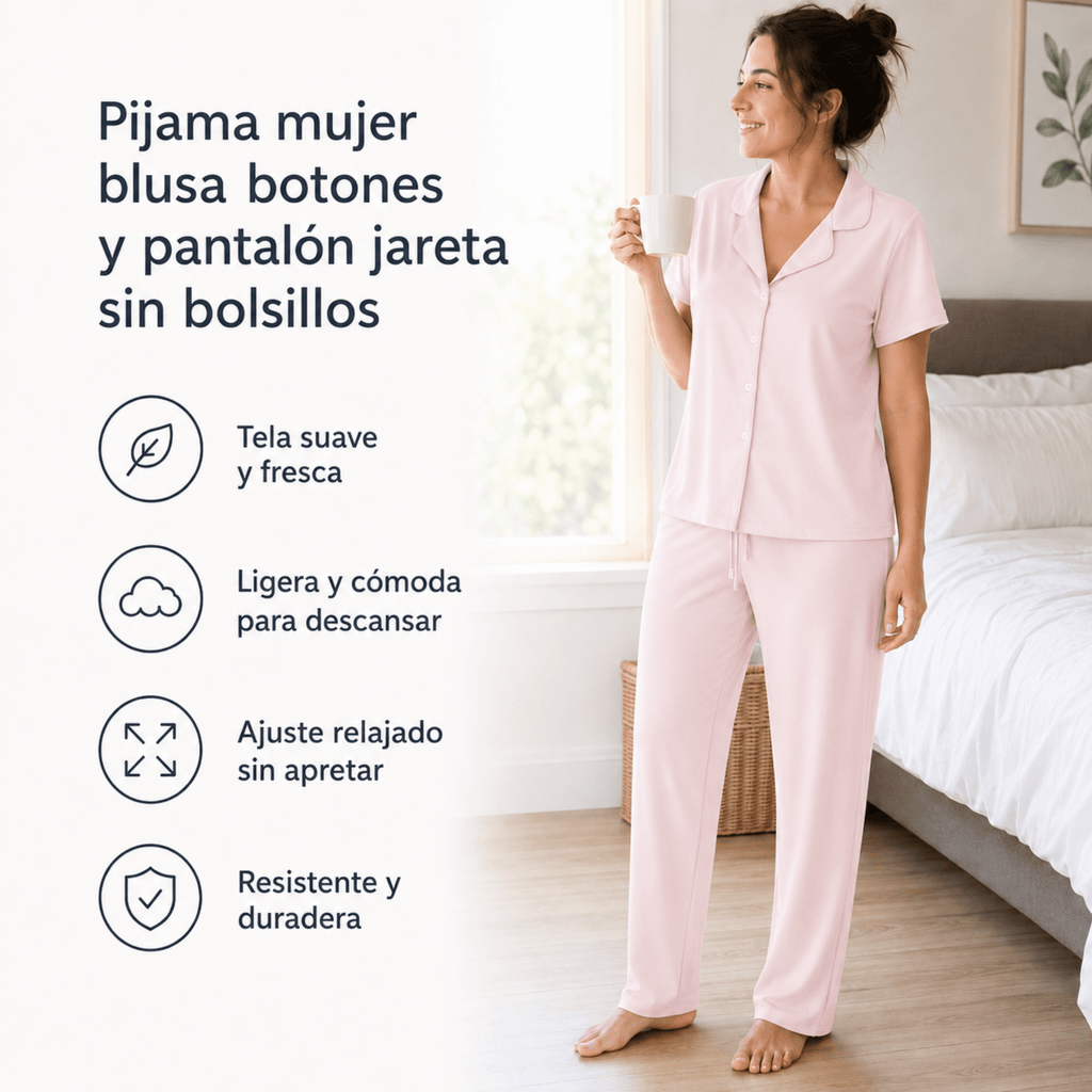 Petal - Button Set For Her - Reset Loungewear