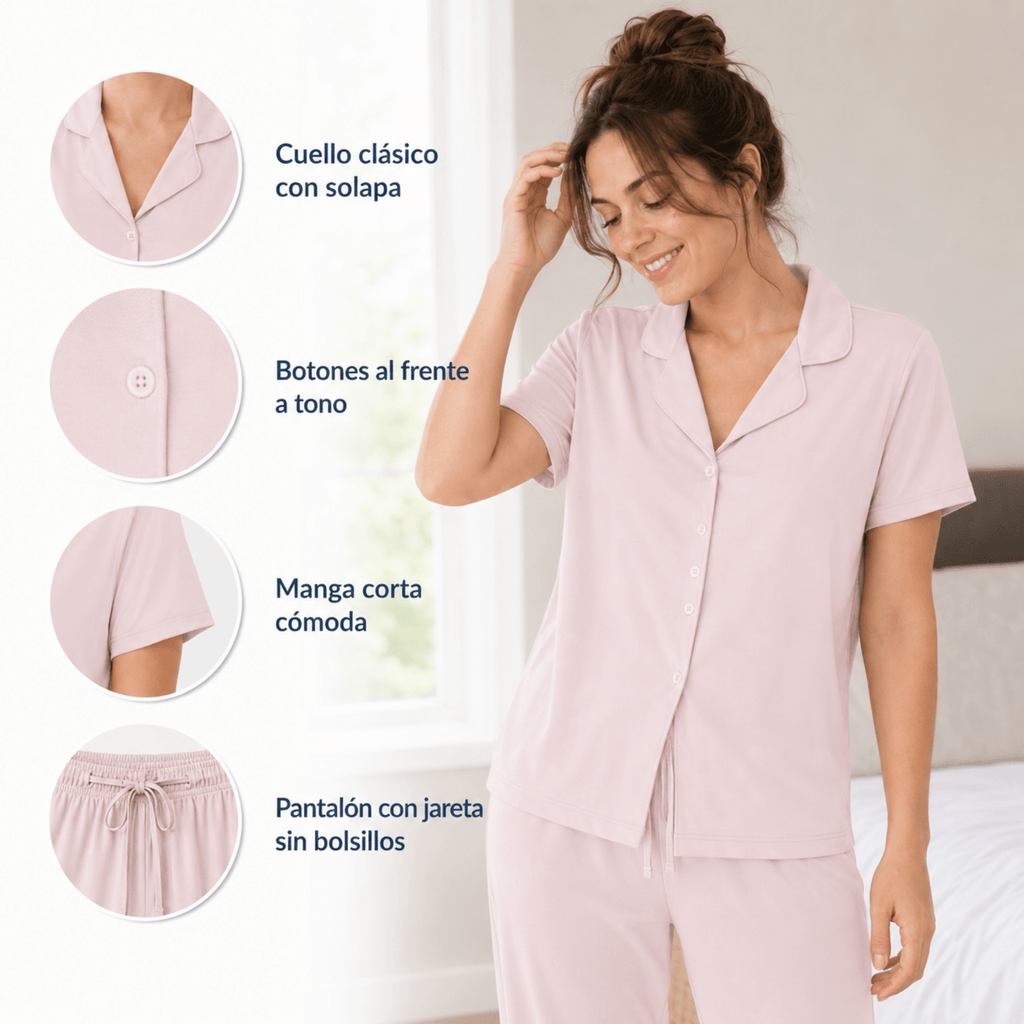 Petal - Button Set For Her - Reset Loungewear
