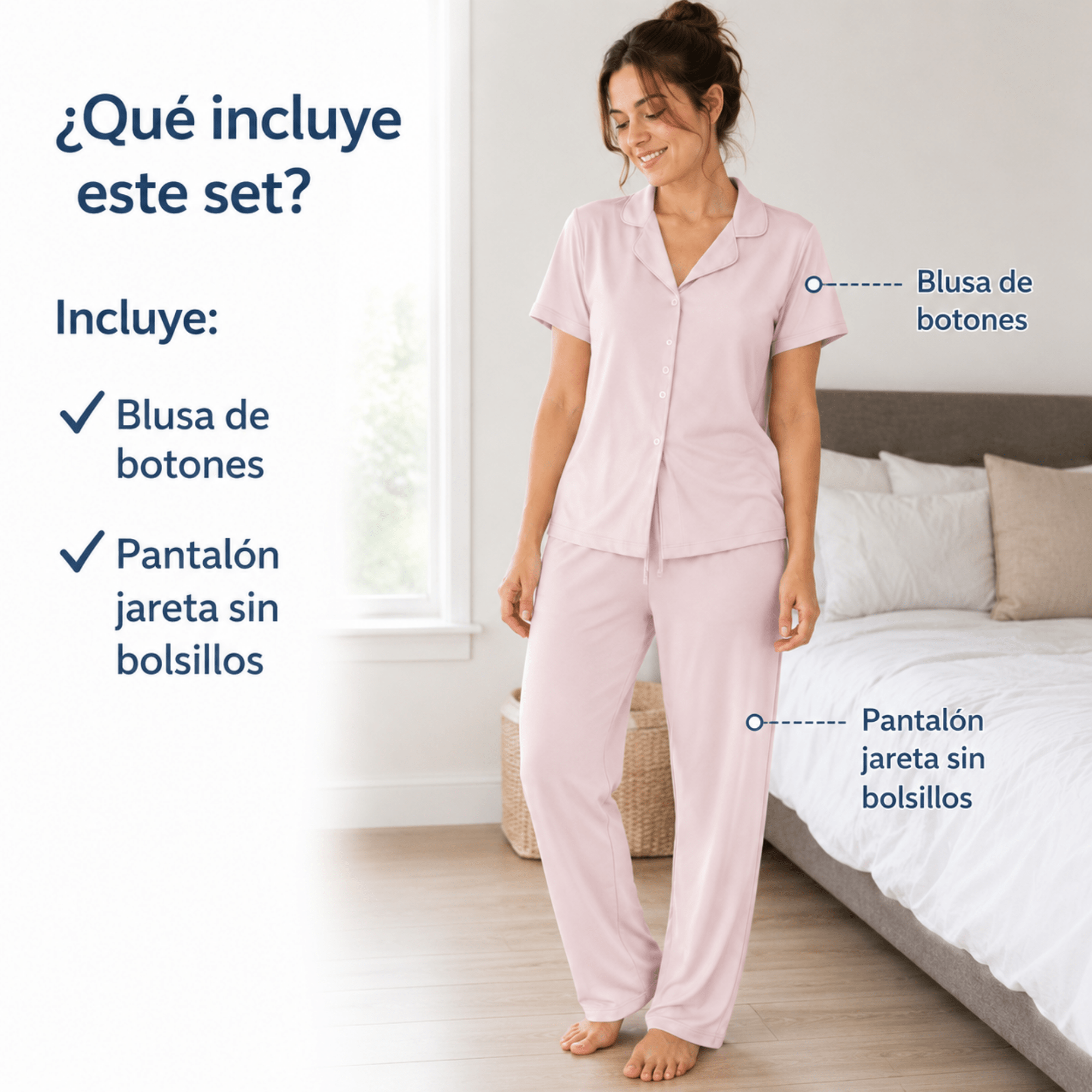 Petal - Button Set For Her - Reset Loungewear