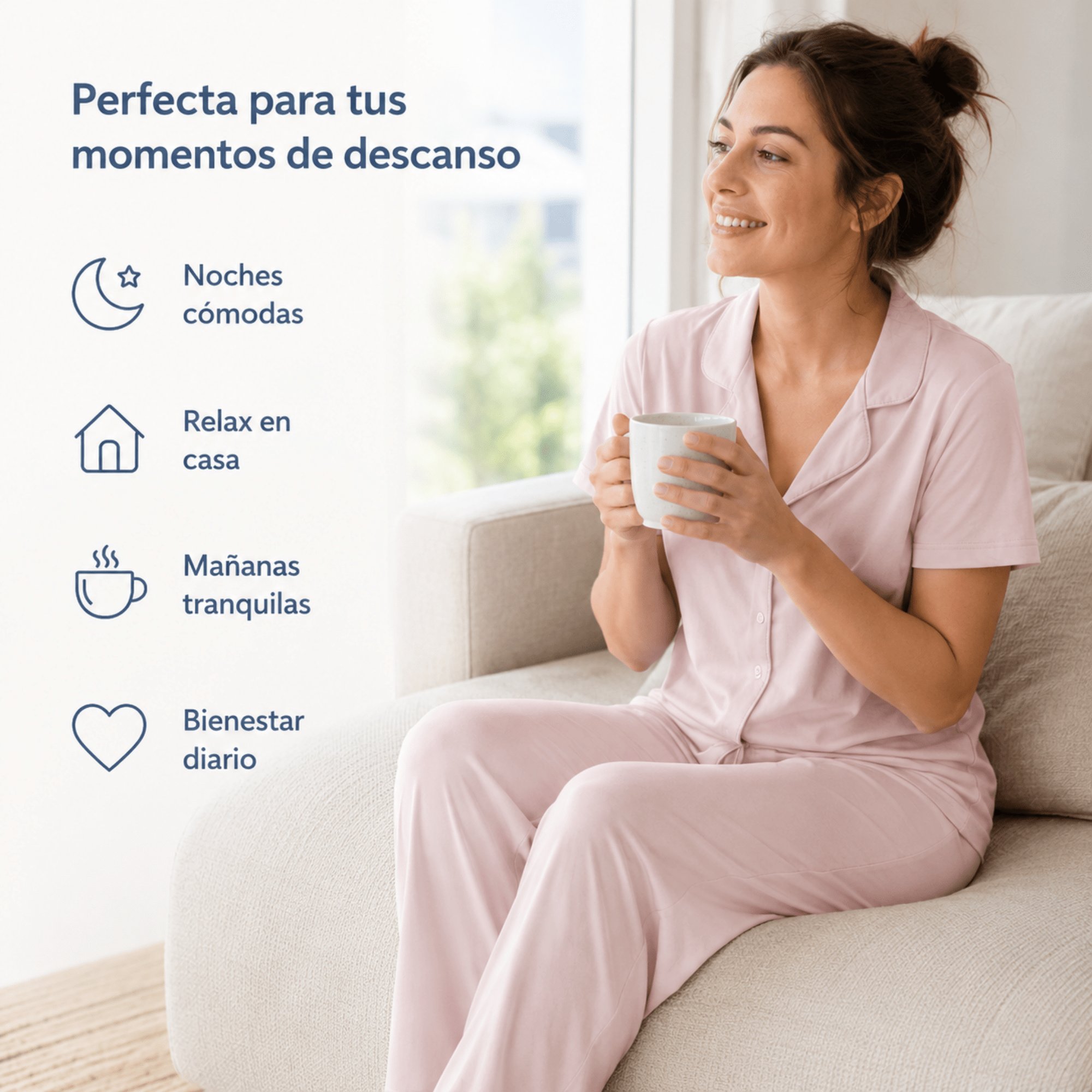 Petal - Button Set For Her - Reset Loungewear