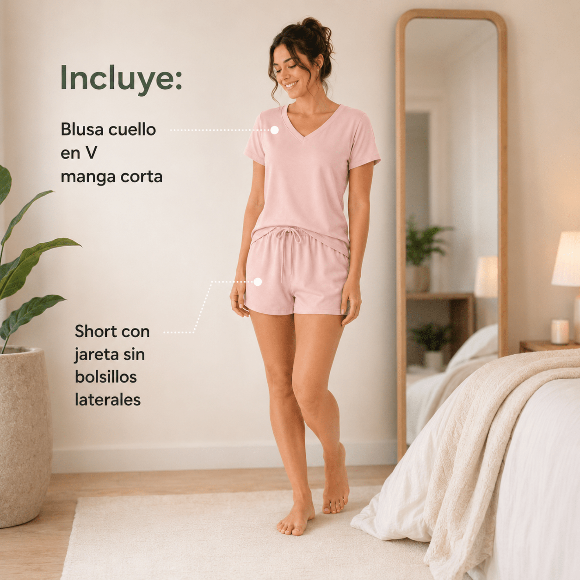 Petal Shorts For Her - Reset Loungewear