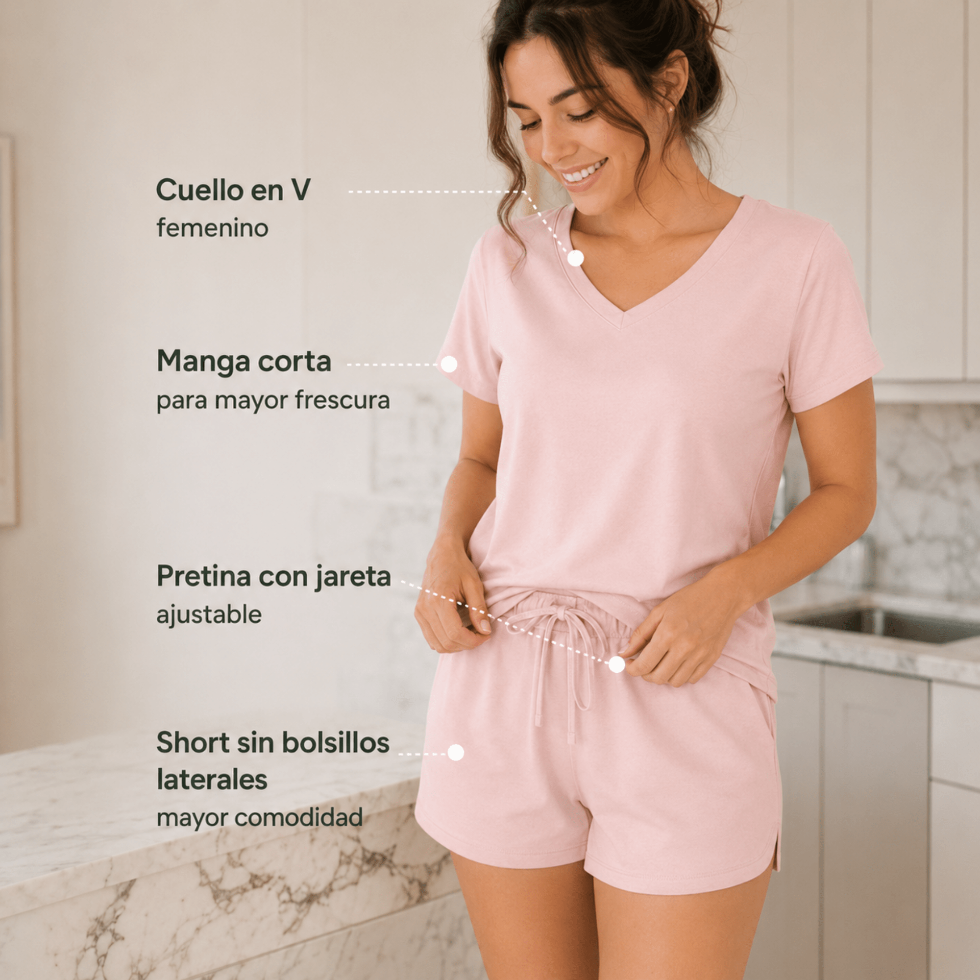 Petal Shorts For Her - Reset Loungewear