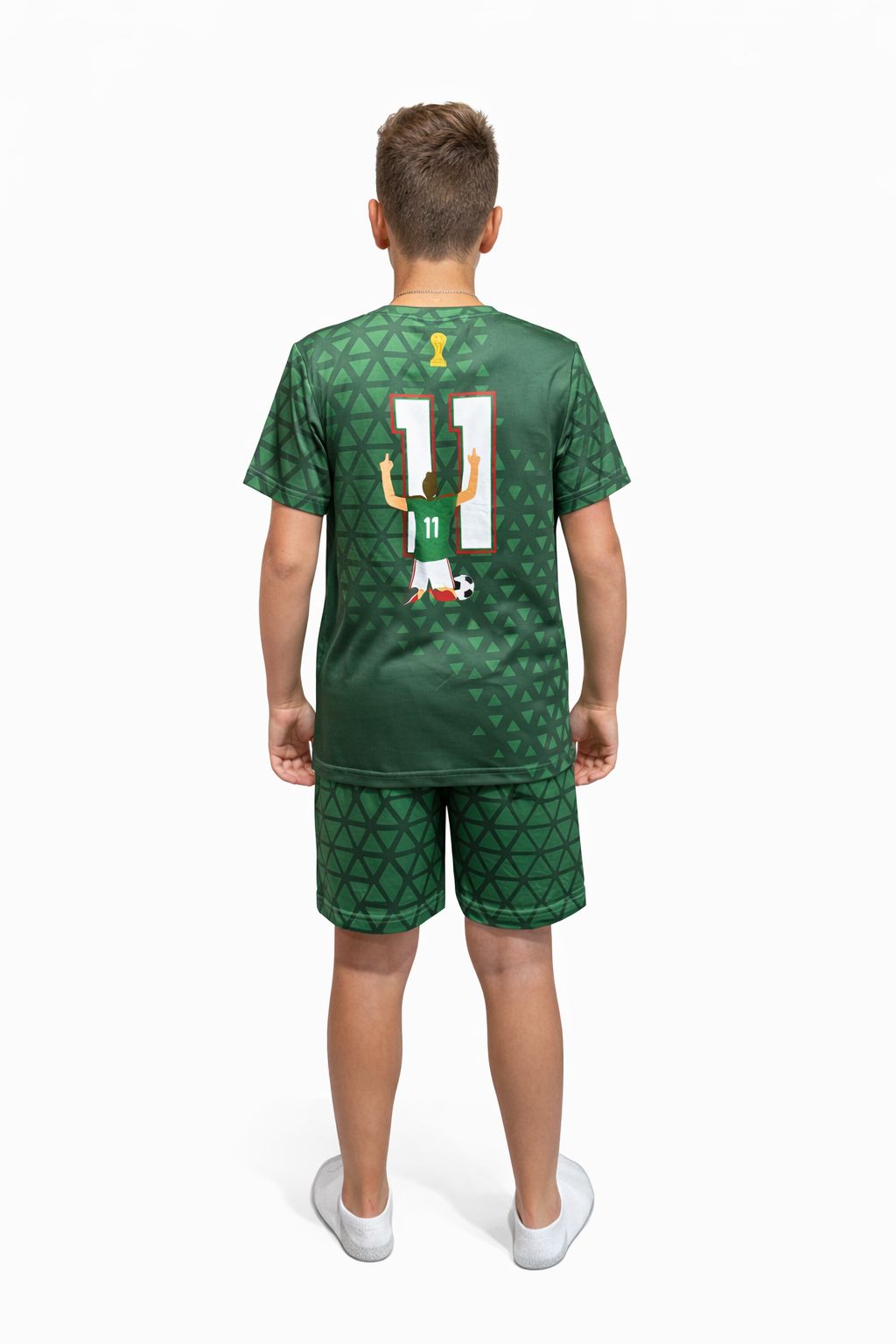 Pijama Soccer Esmeralda Kids - Reset Loungewear