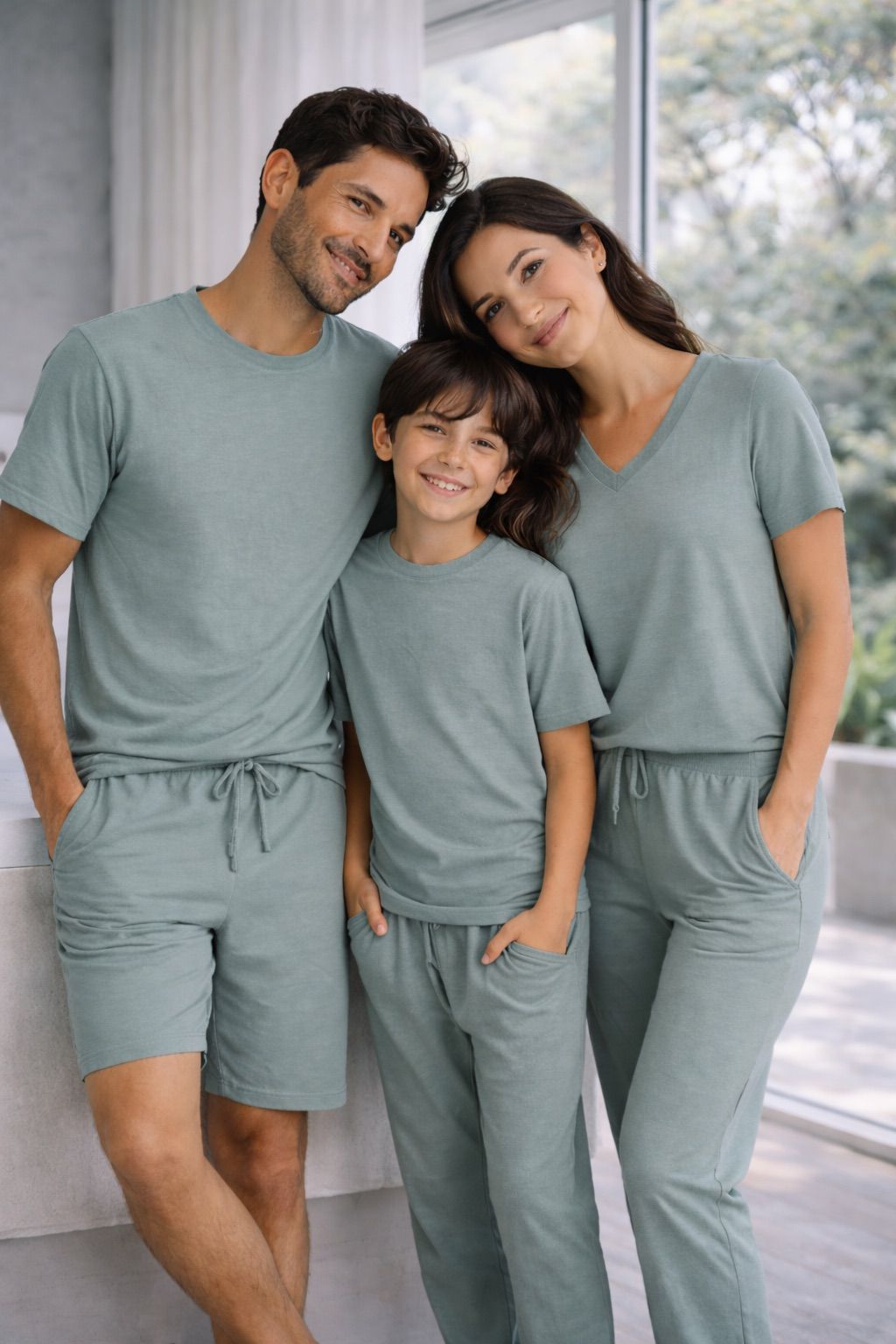Set All Eucalyptus - Familiar - Reset Loungewear
